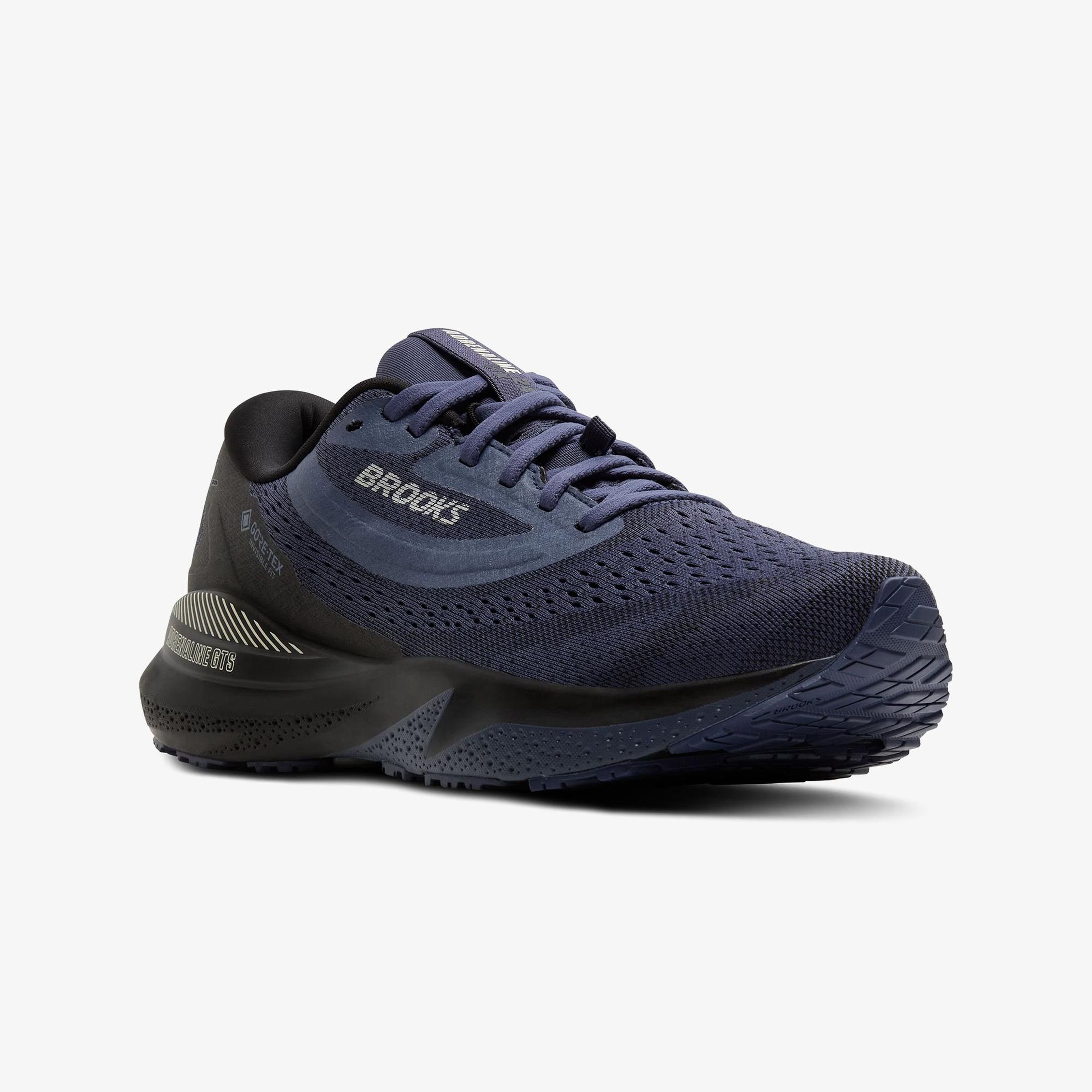 Brooks Adrenaline Gts 24 Gore-Tex Erkek Lacivert Koşu Ayakkabısı