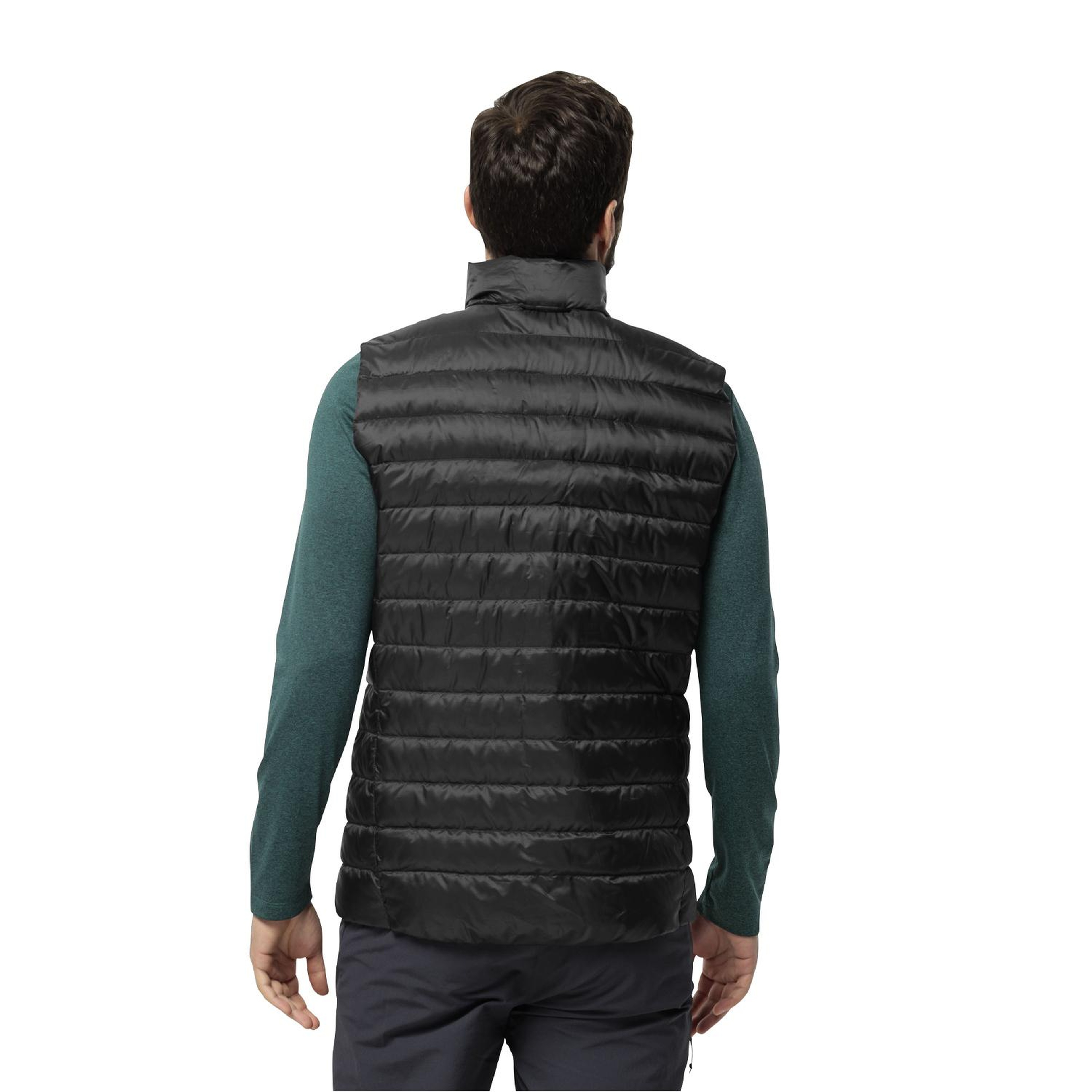 Jack Wolfskin Pilvi Do Vest Rds Erkek Siyah Yelek