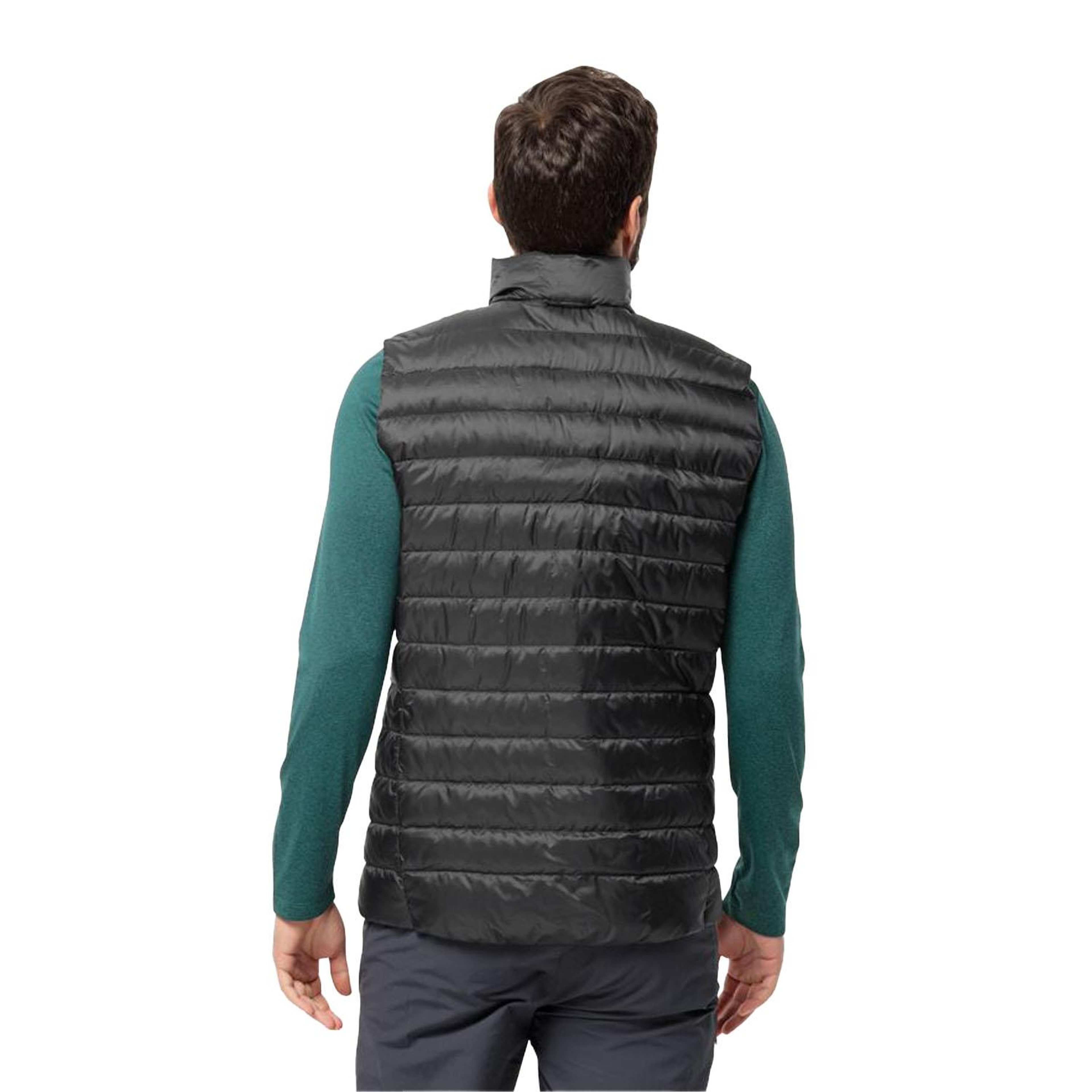 Jack Wolfskin Pilvi Do Vest Rds Erkek Siyah Yelek