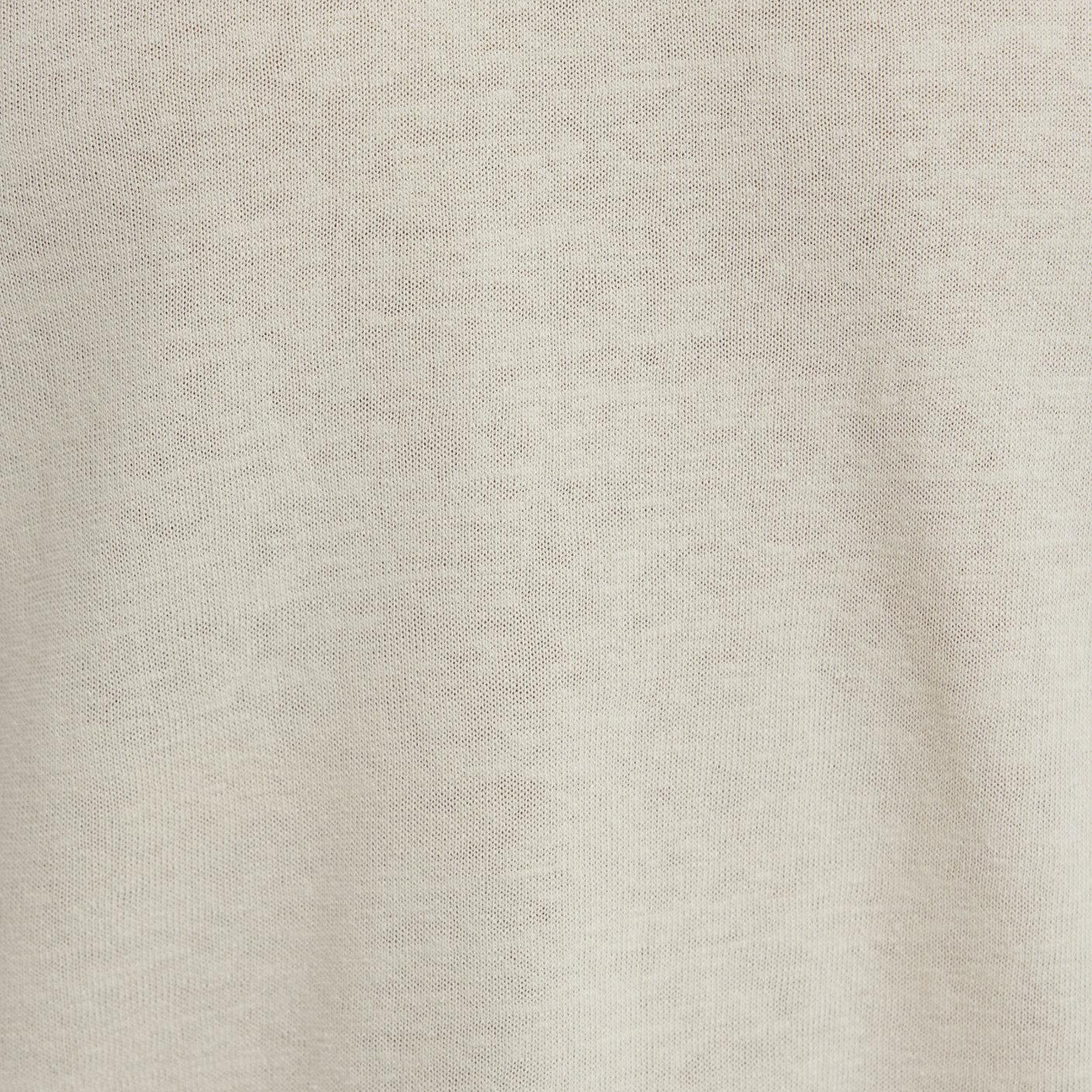 Mavi Bej Tişört Loose Fit / Bol Rahat Kesim 0613322-70134
