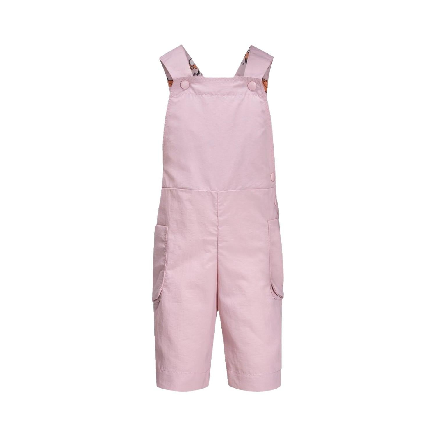 Jack Wolfskin Smileyworld Overall Unisex Çocuk Pembe Outdoor Pantolonu