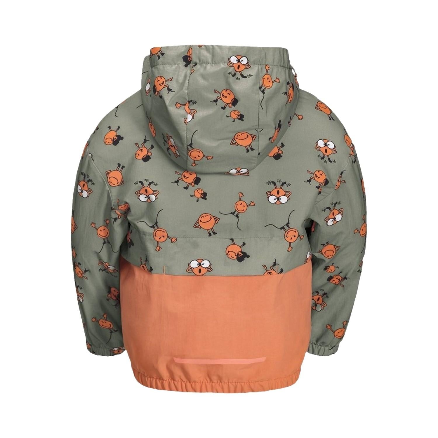 Jack Wolfskin Smileyworld Aop Unisex Çocuk Yeşil Outdoor Ceketi