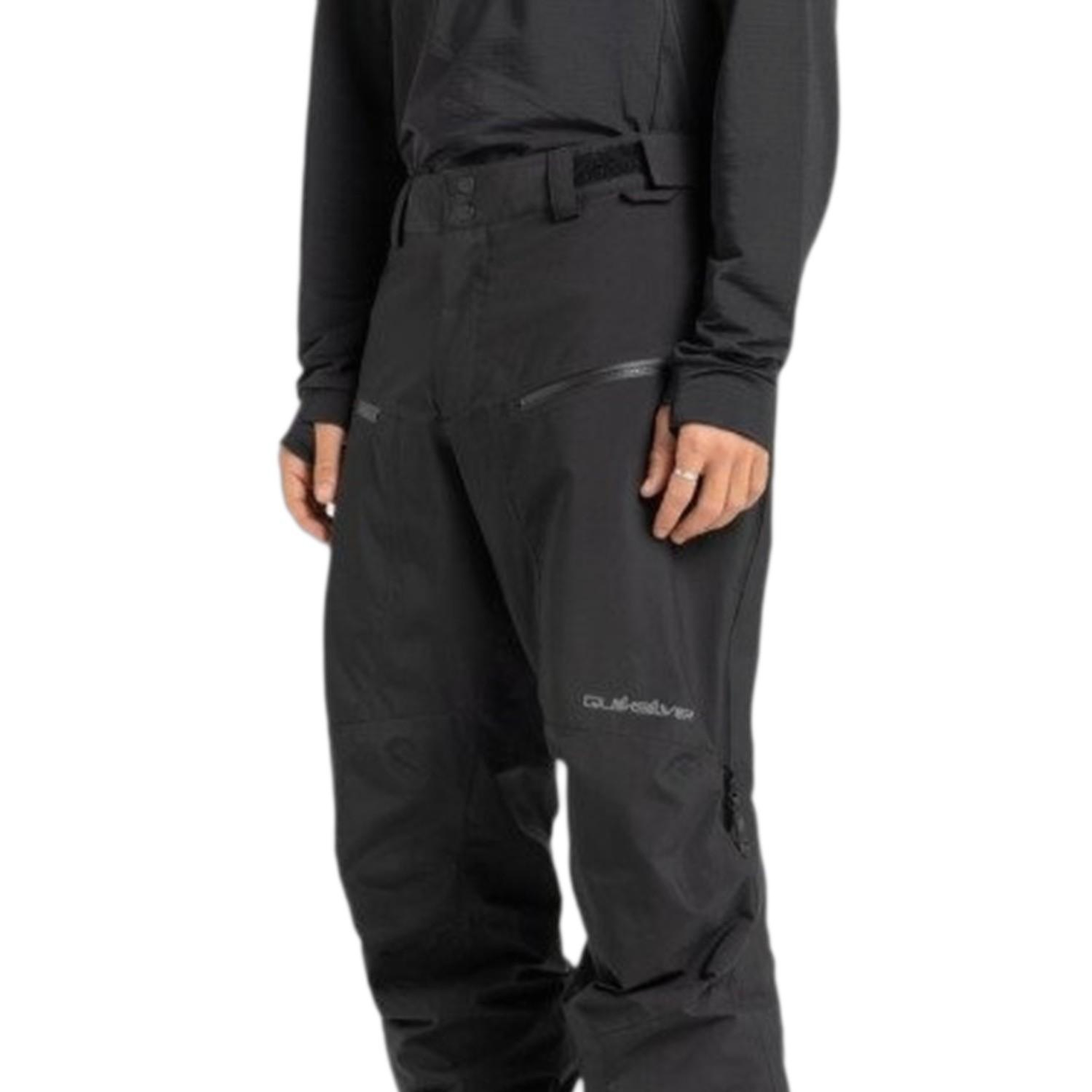 Quiksilver Paramo Erkek Siyah Snowboard Pantolonu