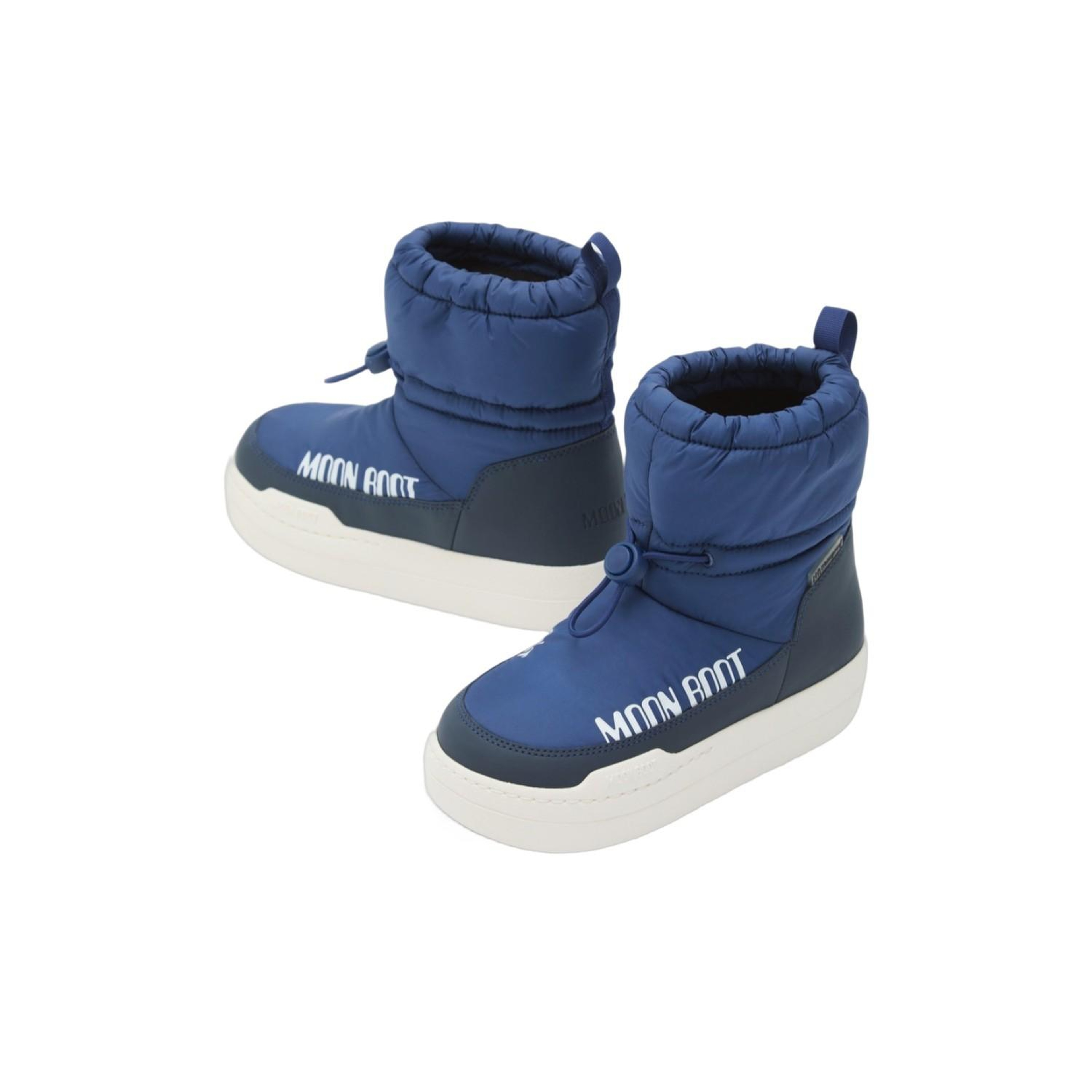 Moon Boot Mb Park Tube Mid Waterproof Unisex Çocuk Mavi Kar Botu