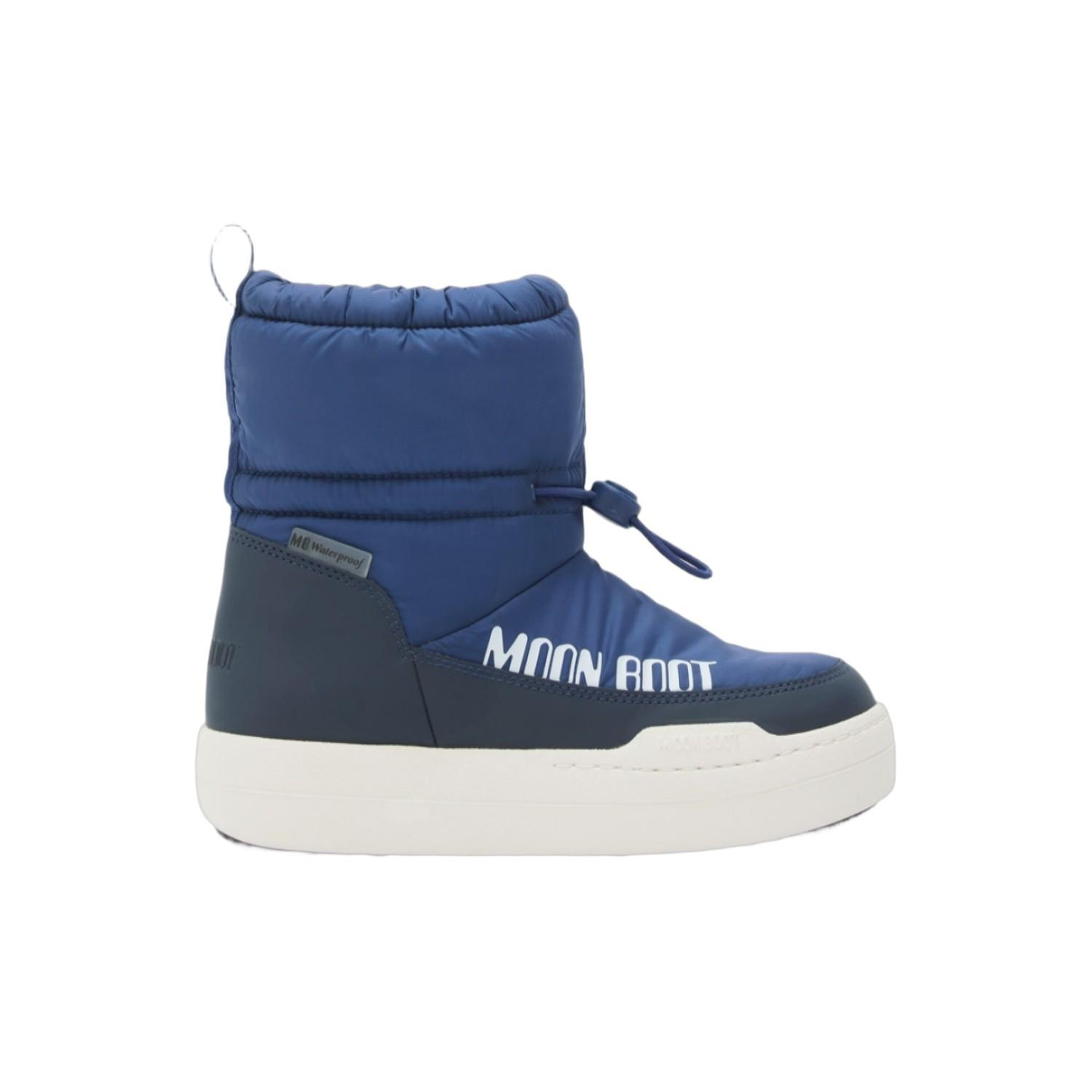 Moon Boot Mb Park Tube Mid Waterproof Unisex Çocuk Mavi Kar Botu