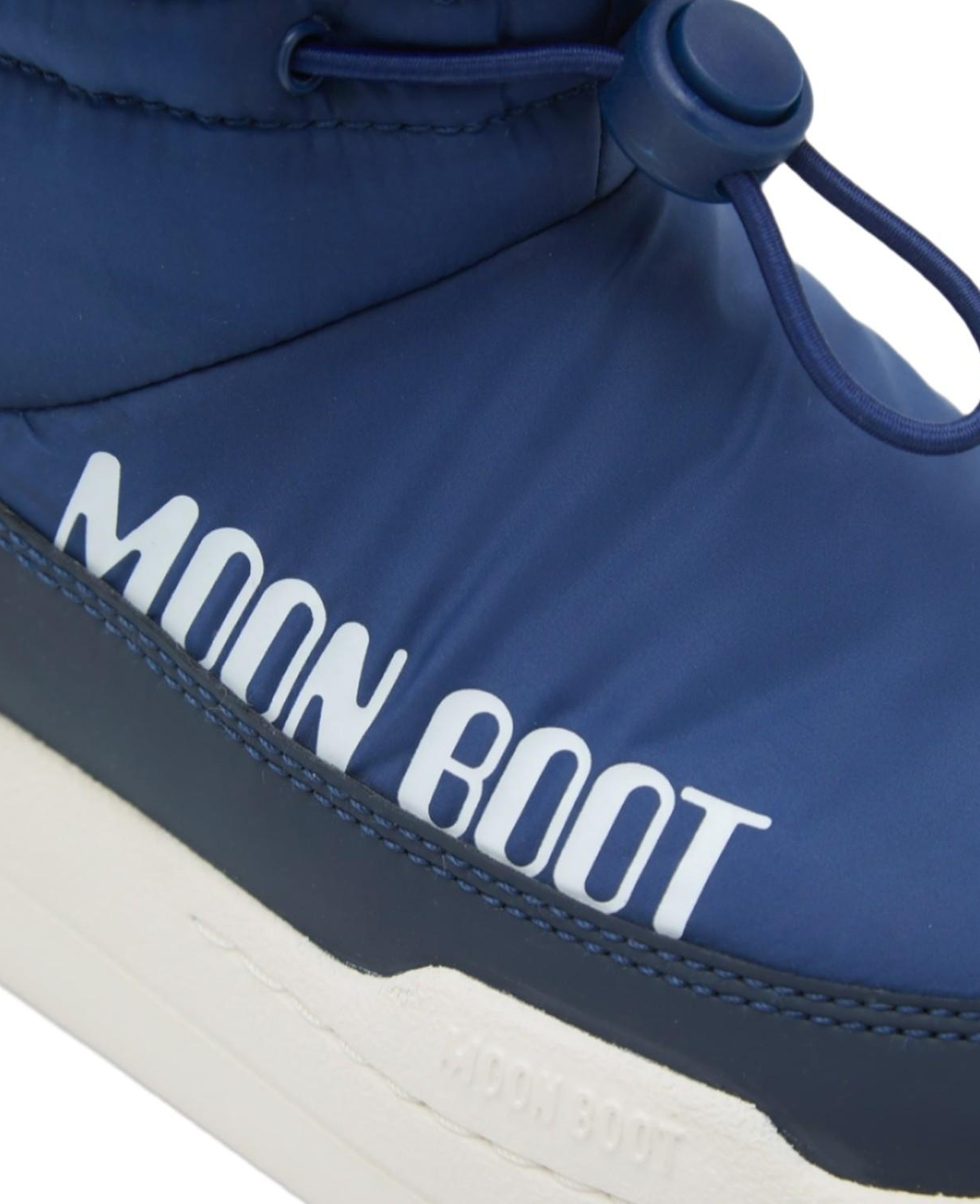 Moon Boot Mb Park Tube Mid Waterproof Unisex Çocuk Mavi Kar Botu