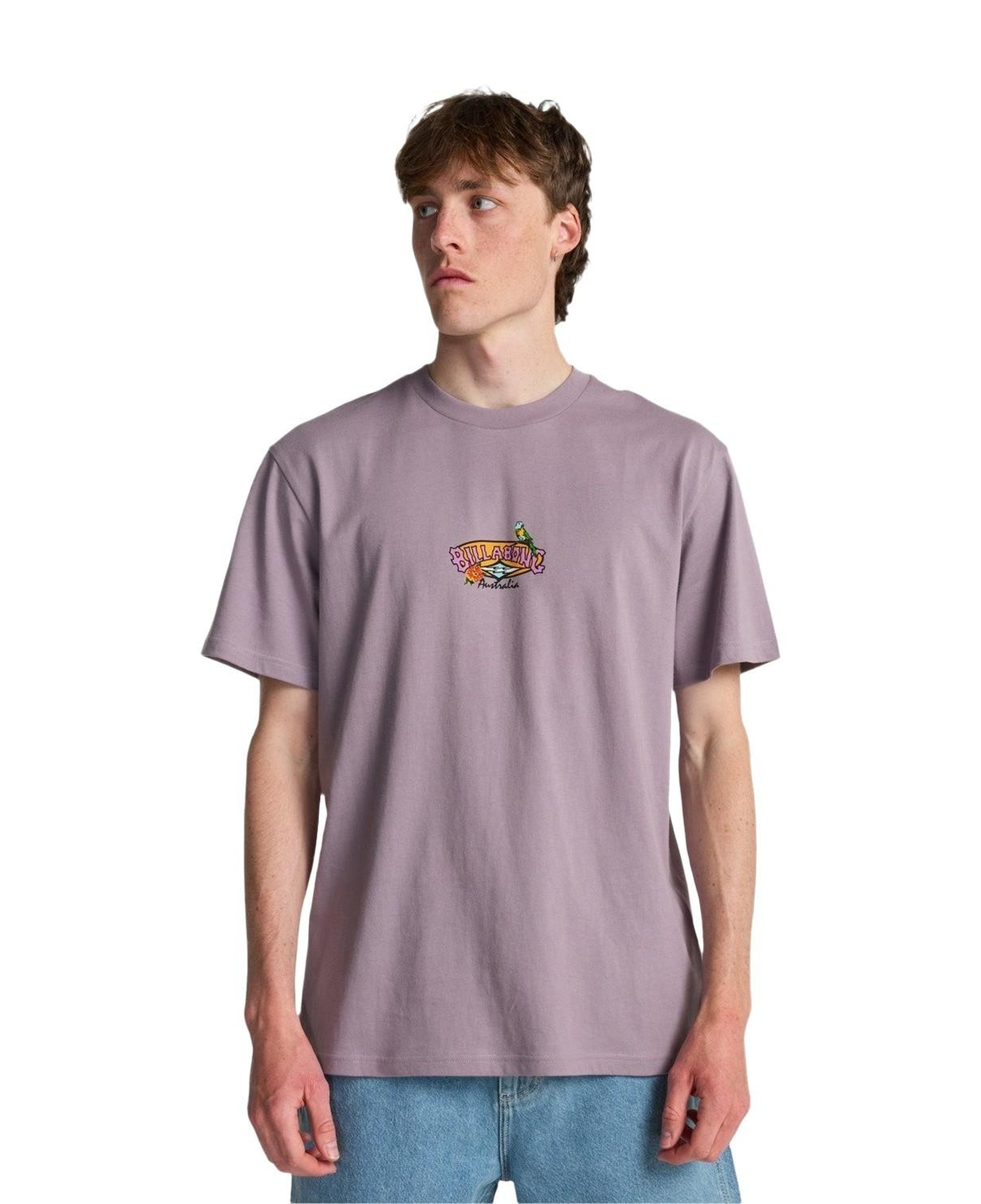 Billabong Origin Erkek Mor Tişört