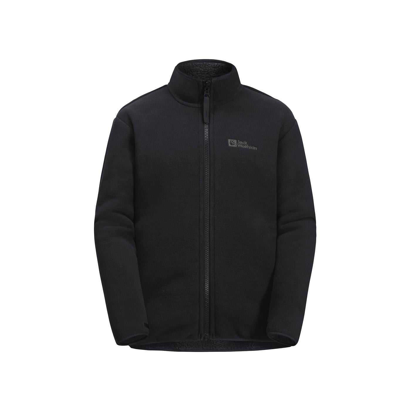 Jack Wolfskin Snowcurl 3in1 Erkek Çocuk Siyah Outdoor Ceketi