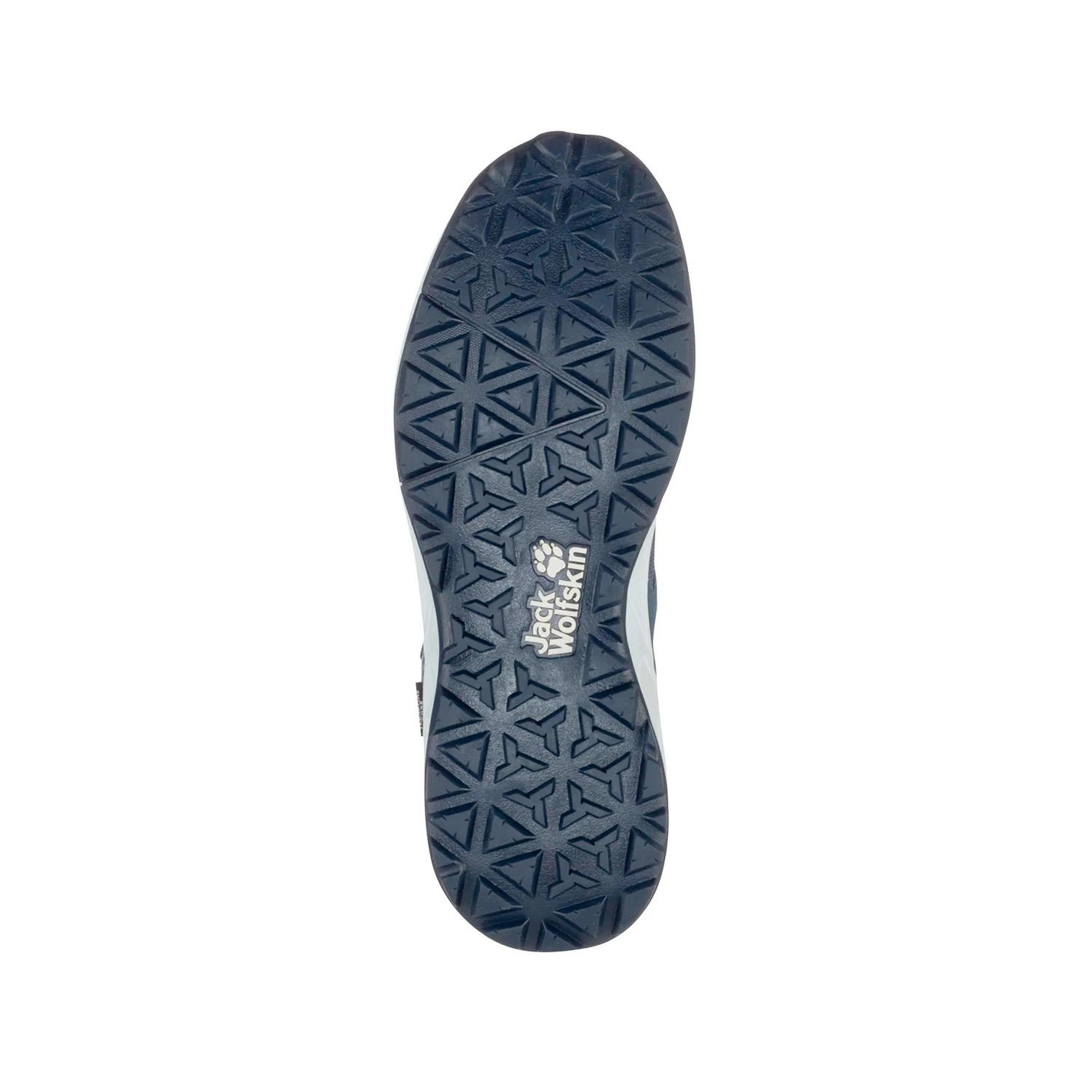Jack Wolfskin Woodland 2 Texapore Mid Kadın Mavi Bot