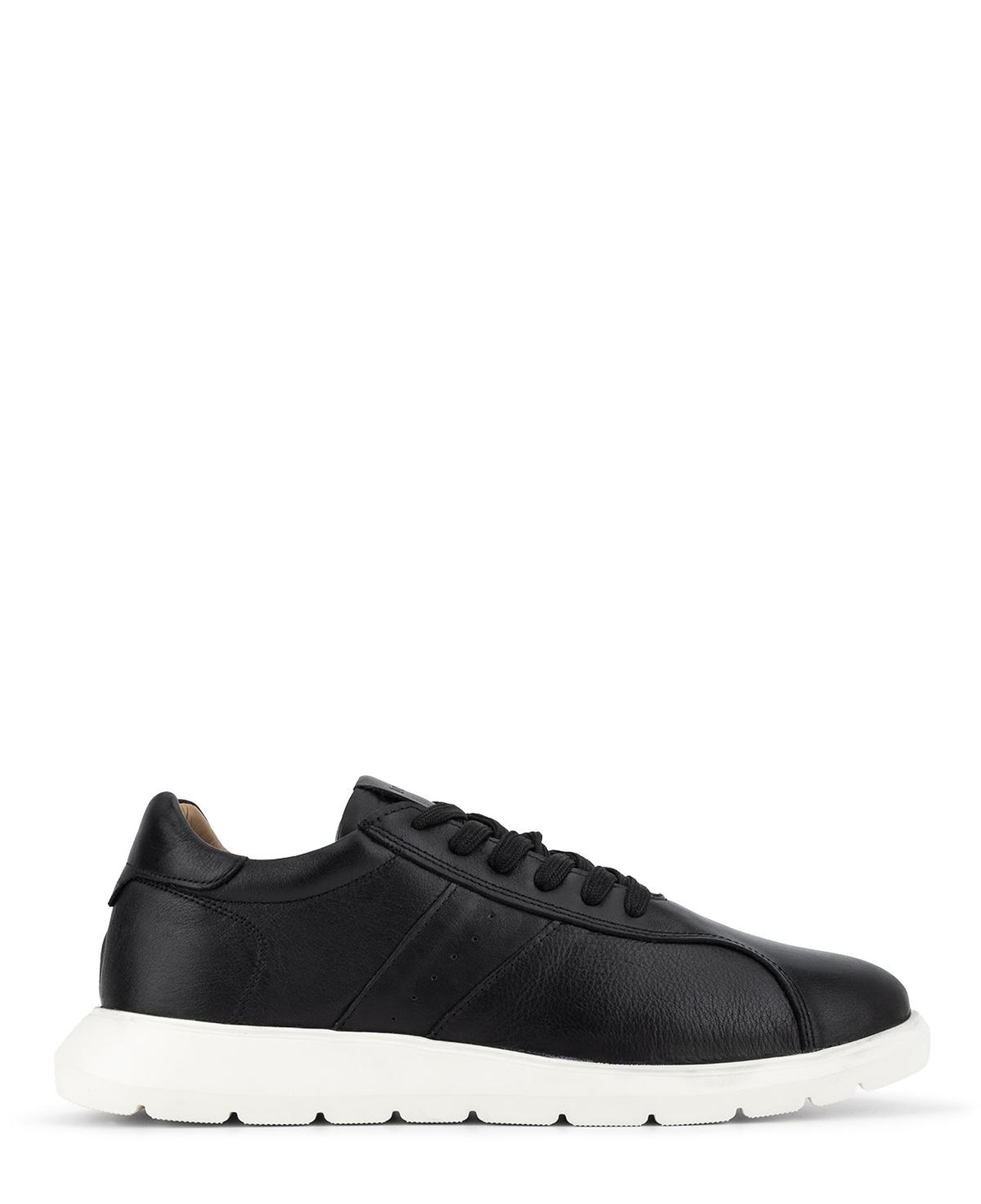Tamer Tanca Erkek Hakiki Deri Siyah Sneakers & Spor Ayakkabı