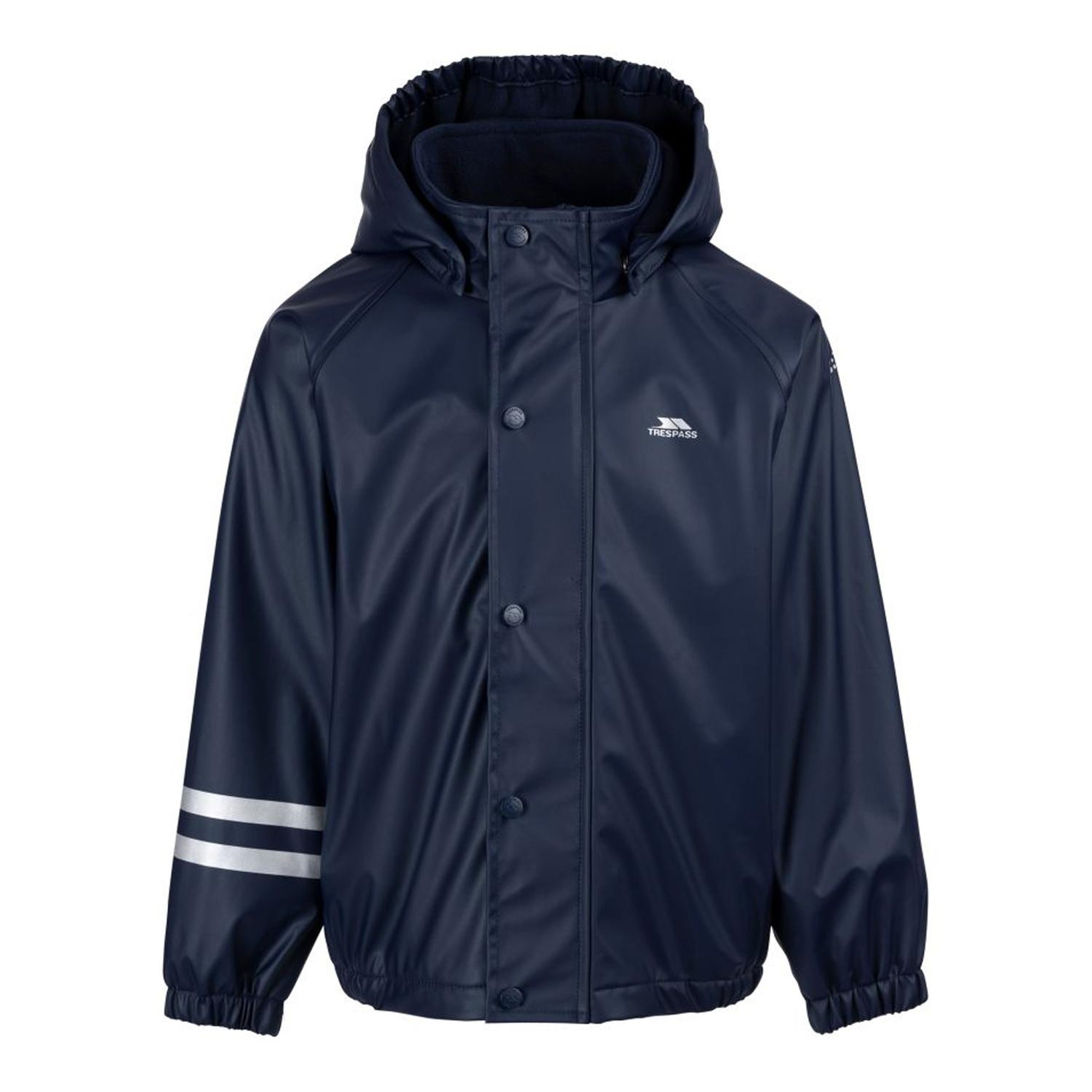 Trespass Daire- Unisex Rainwear Unisex Çocuk Mavi Outdoor Ceketi