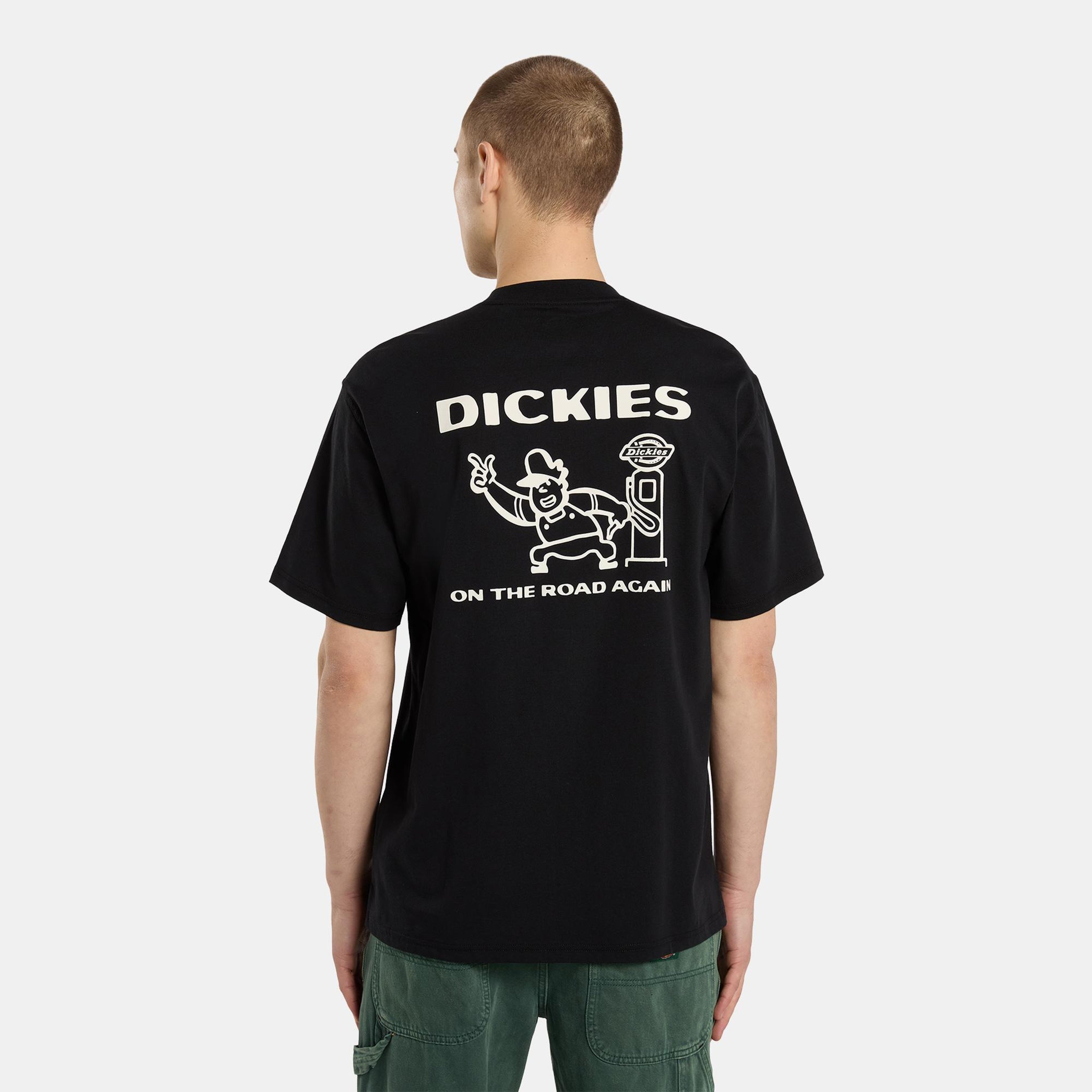 Dickies Burns Erkek Siyah T-Shirt