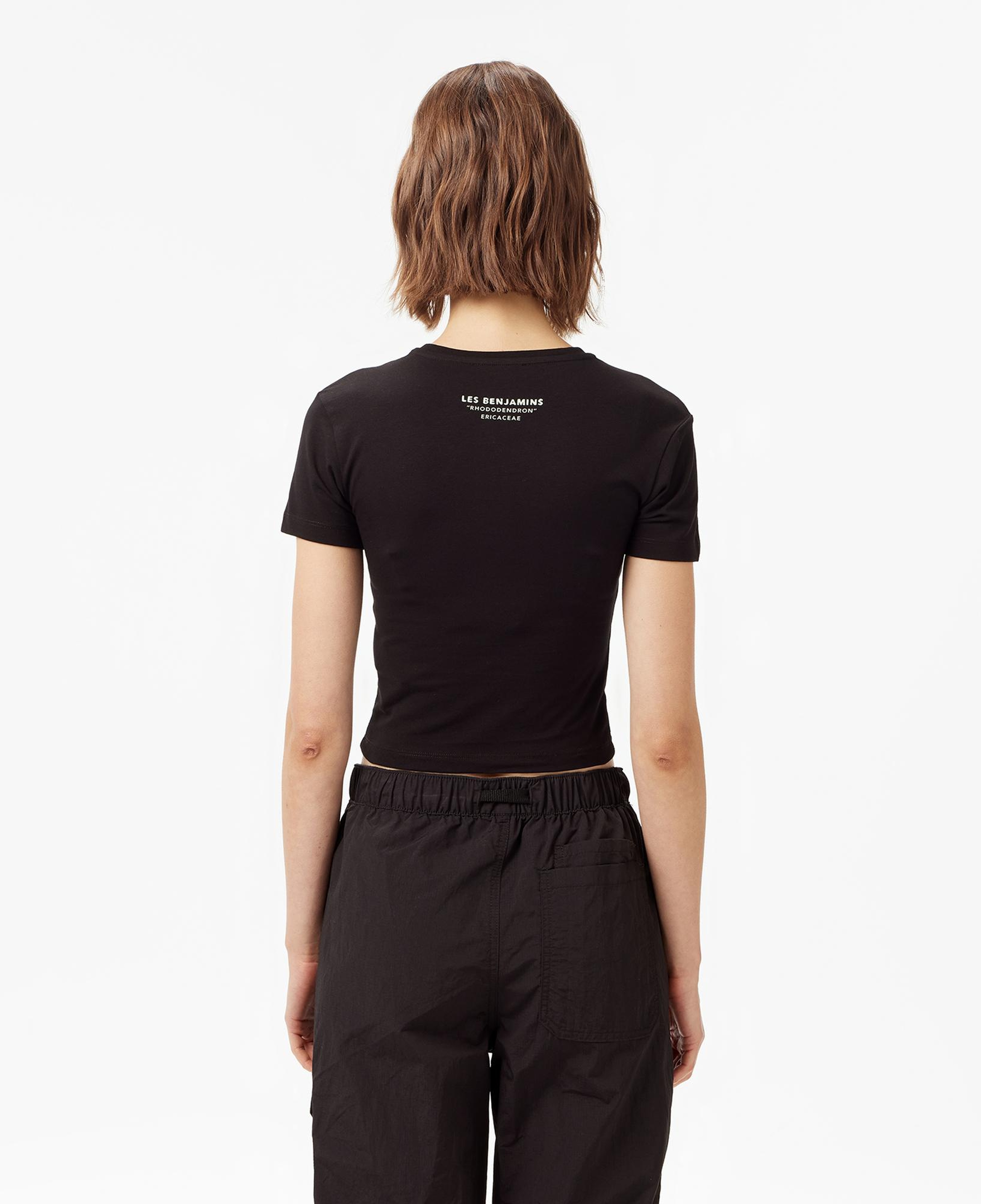 Les Benjamins Fitted 016 Kadın Siyah T-Shirt
