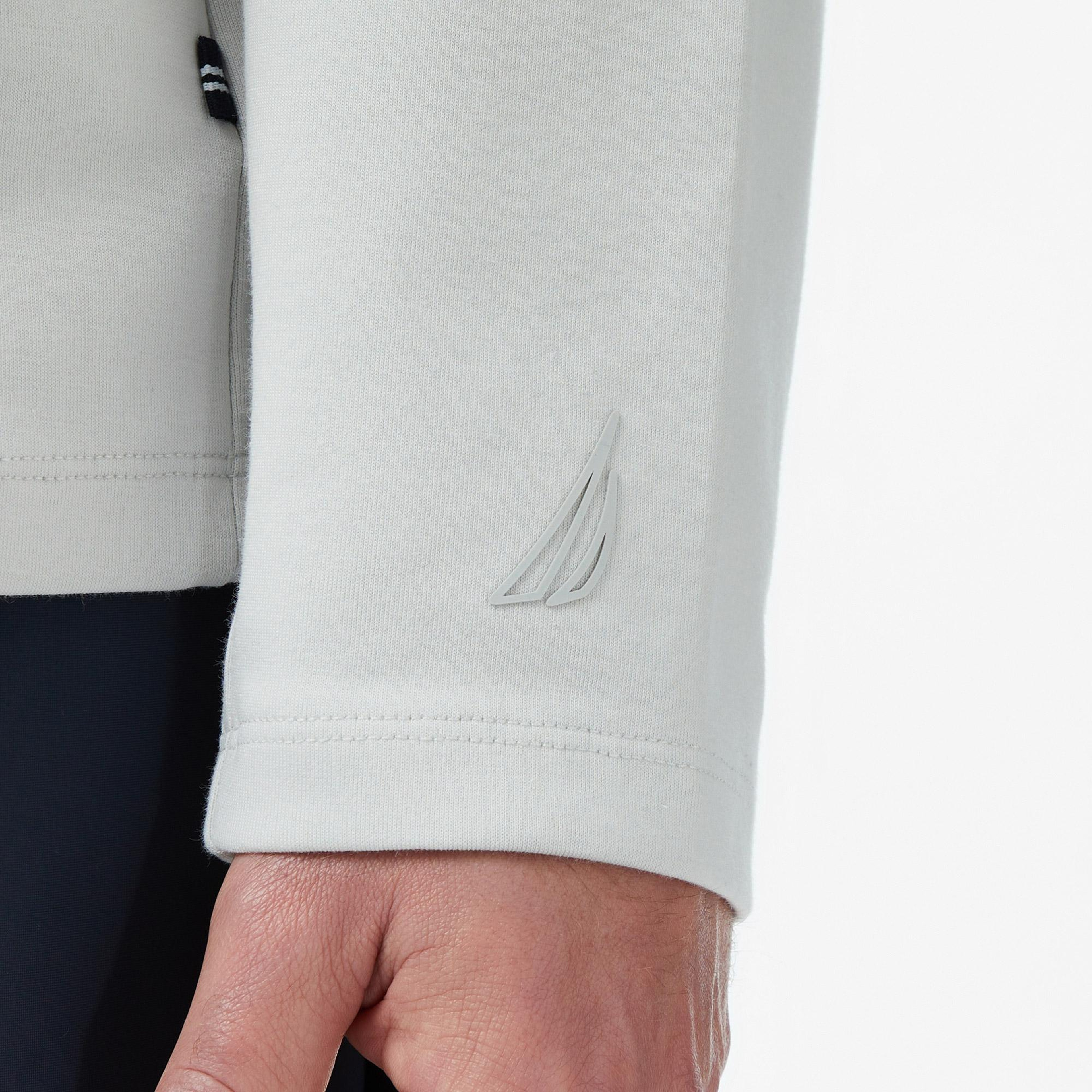 Nautica Erkek Gri Regular Fit Dik Yaka Sweatshirt