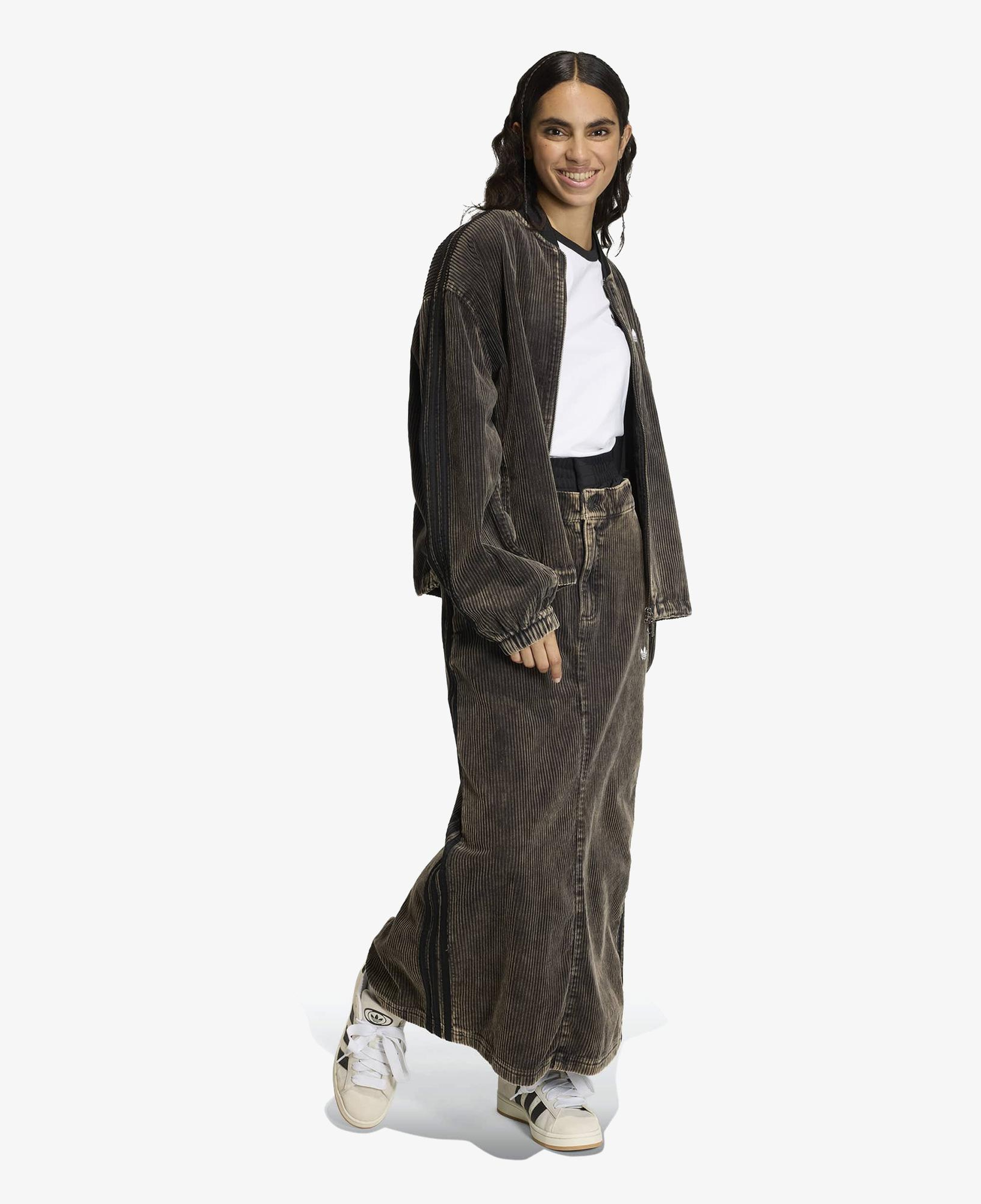 adidas Corduroy Kadın Kahverengi Ceket