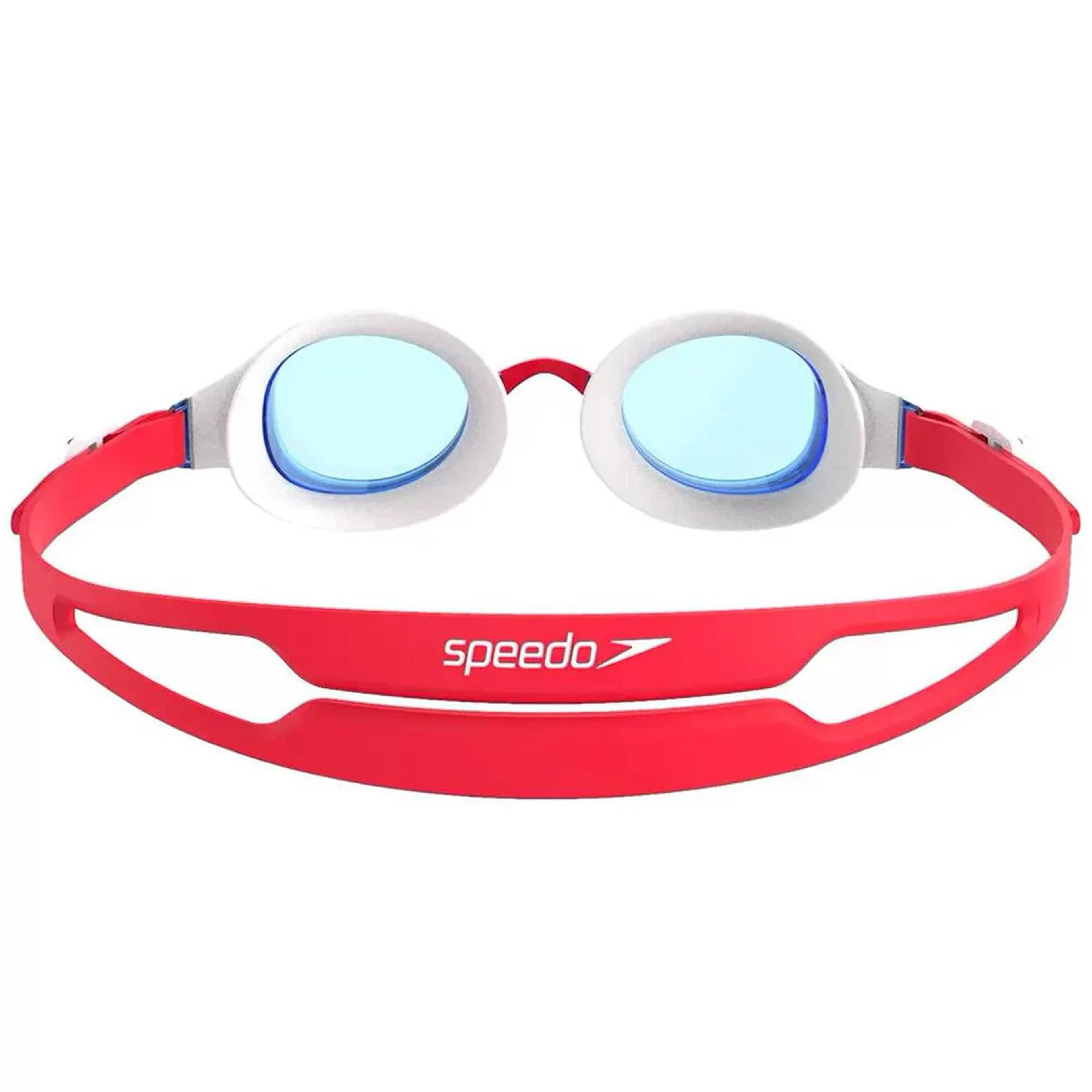 Speedo Hydropure Gog Ju Redblue Unisex Çocuk Kırmızı Yüzücü Gözlüğü