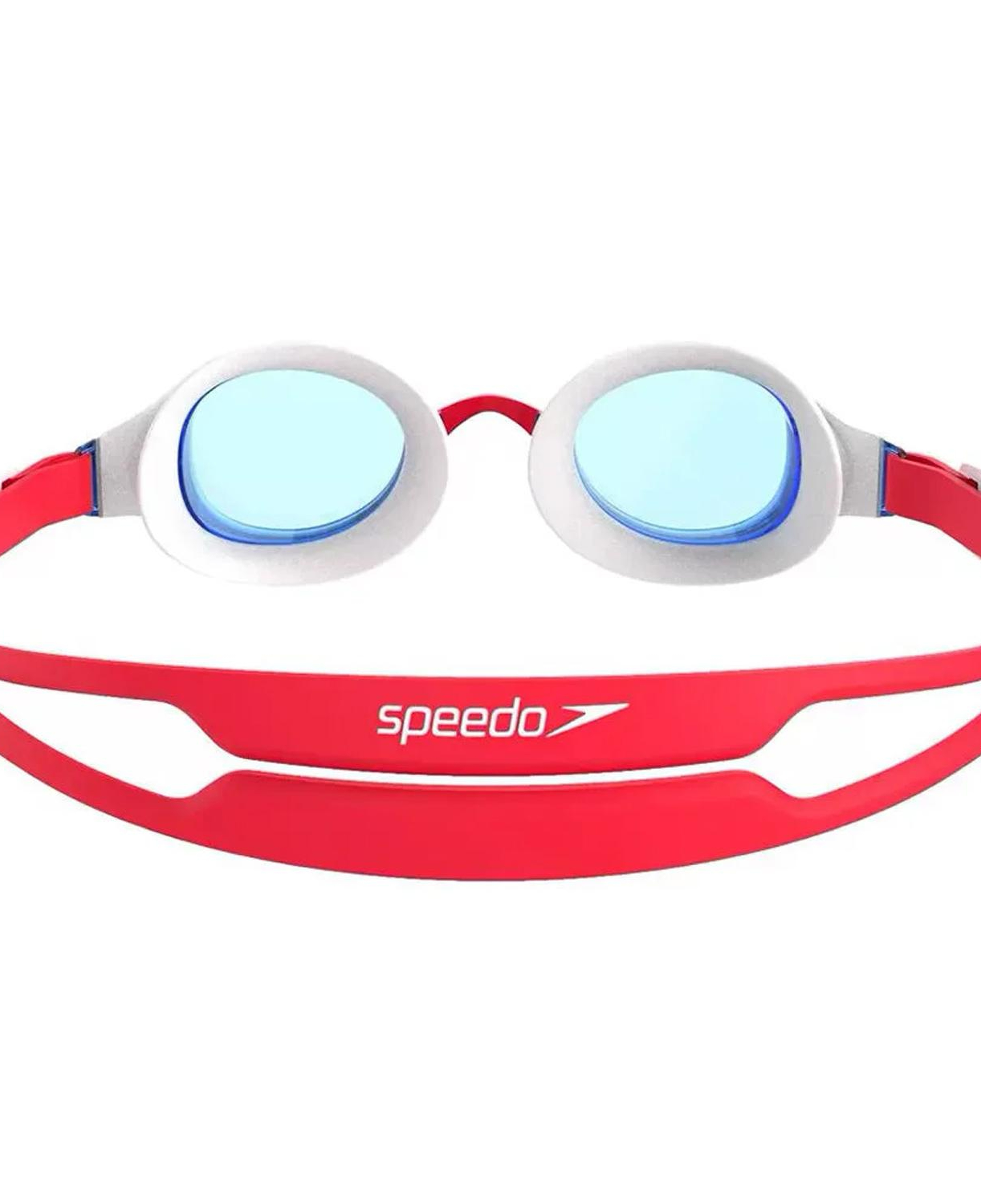 Speedo Hydropure Gog Ju Redblue Unisex Çocuk Kırmızı Yüzücü Gözlüğü