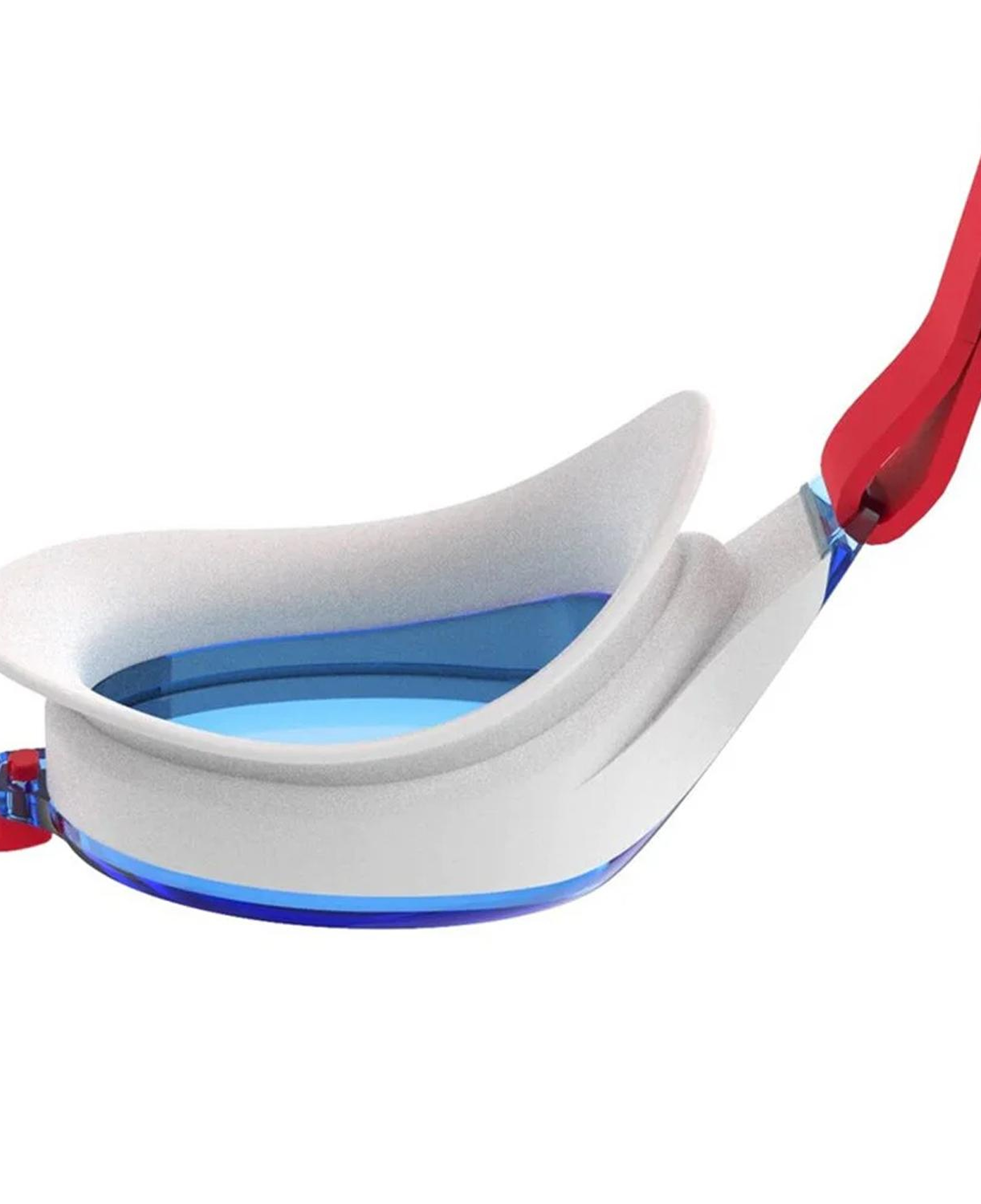 Speedo Hydropure Gog Ju Redblue Unisex Çocuk Kırmızı Yüzücü Gözlüğü
