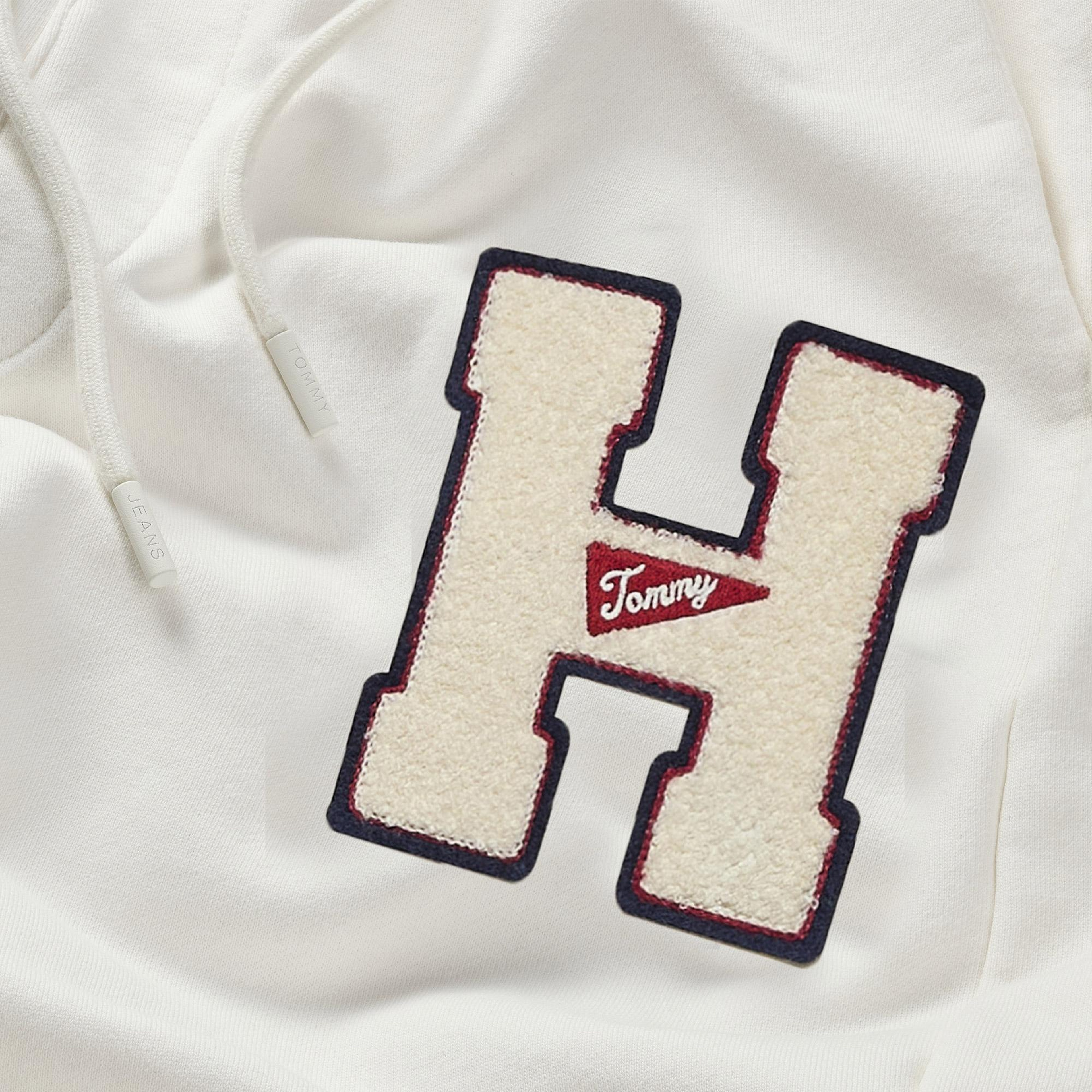 Tommy Jeans H Graphic Kadın Beyaz Eşofman Altı