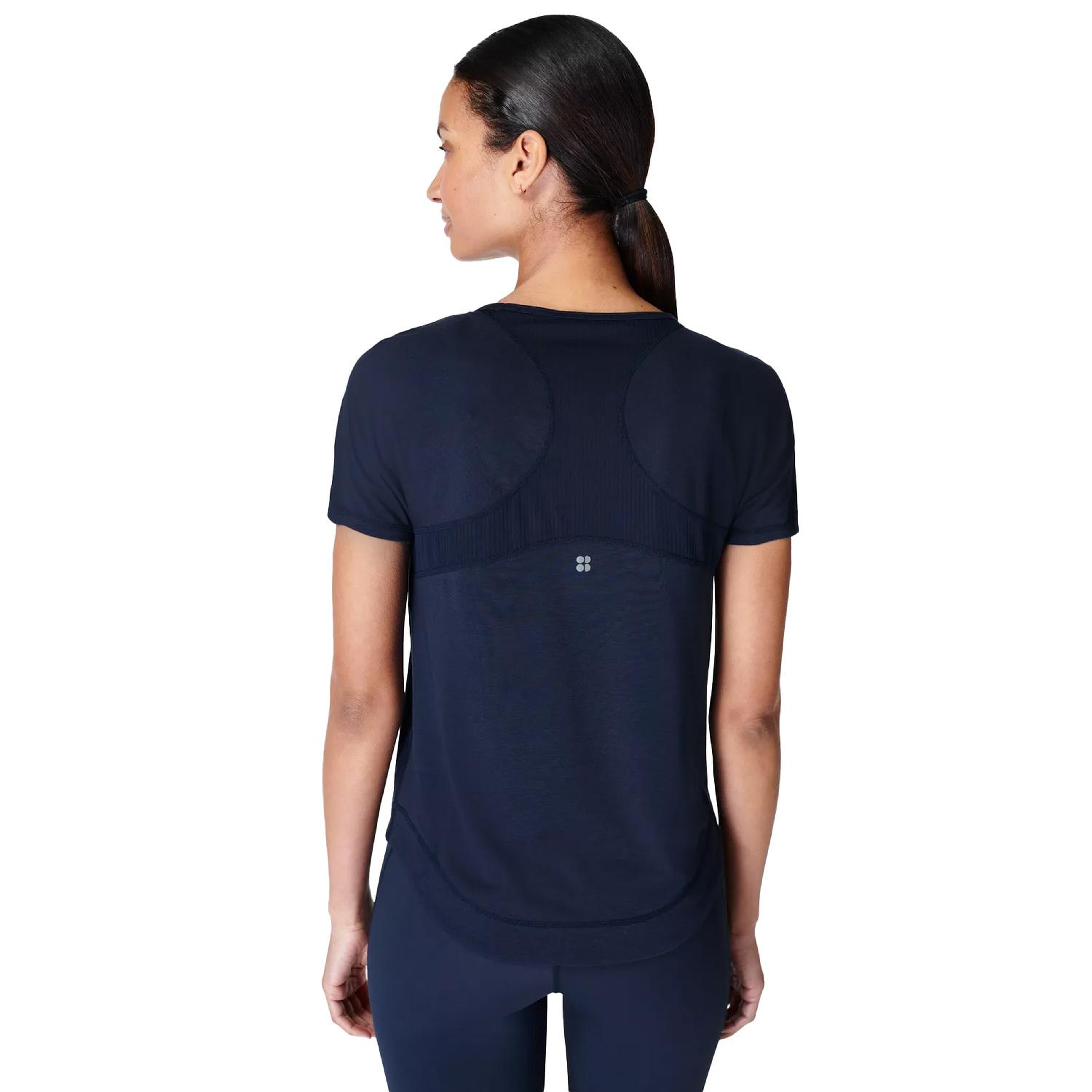 Sweaty Betty Breathe Easy T- Kadın Mavi Koşu Tişört