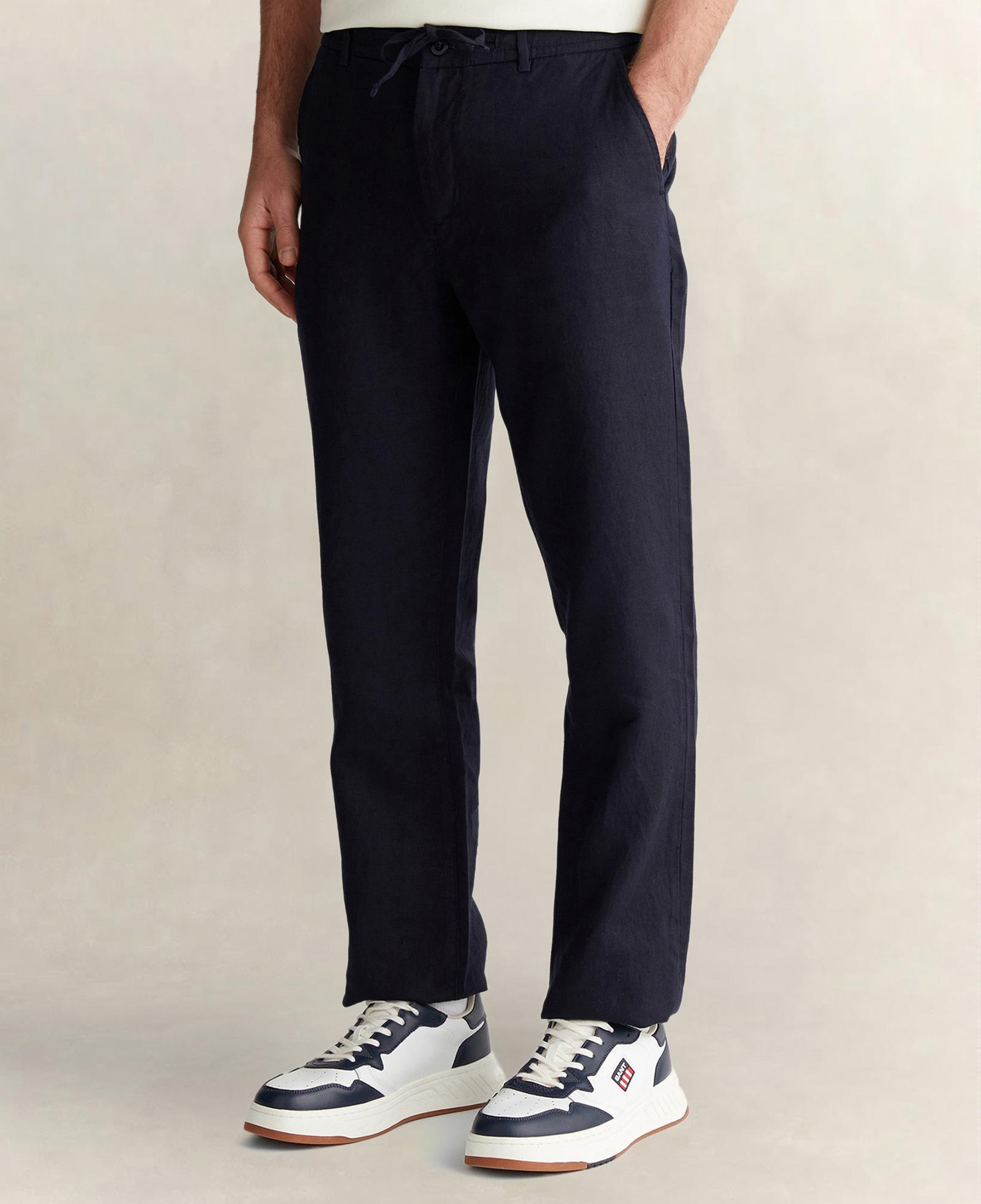 GANT Erkek Lacivert Regular Fit Pantolon