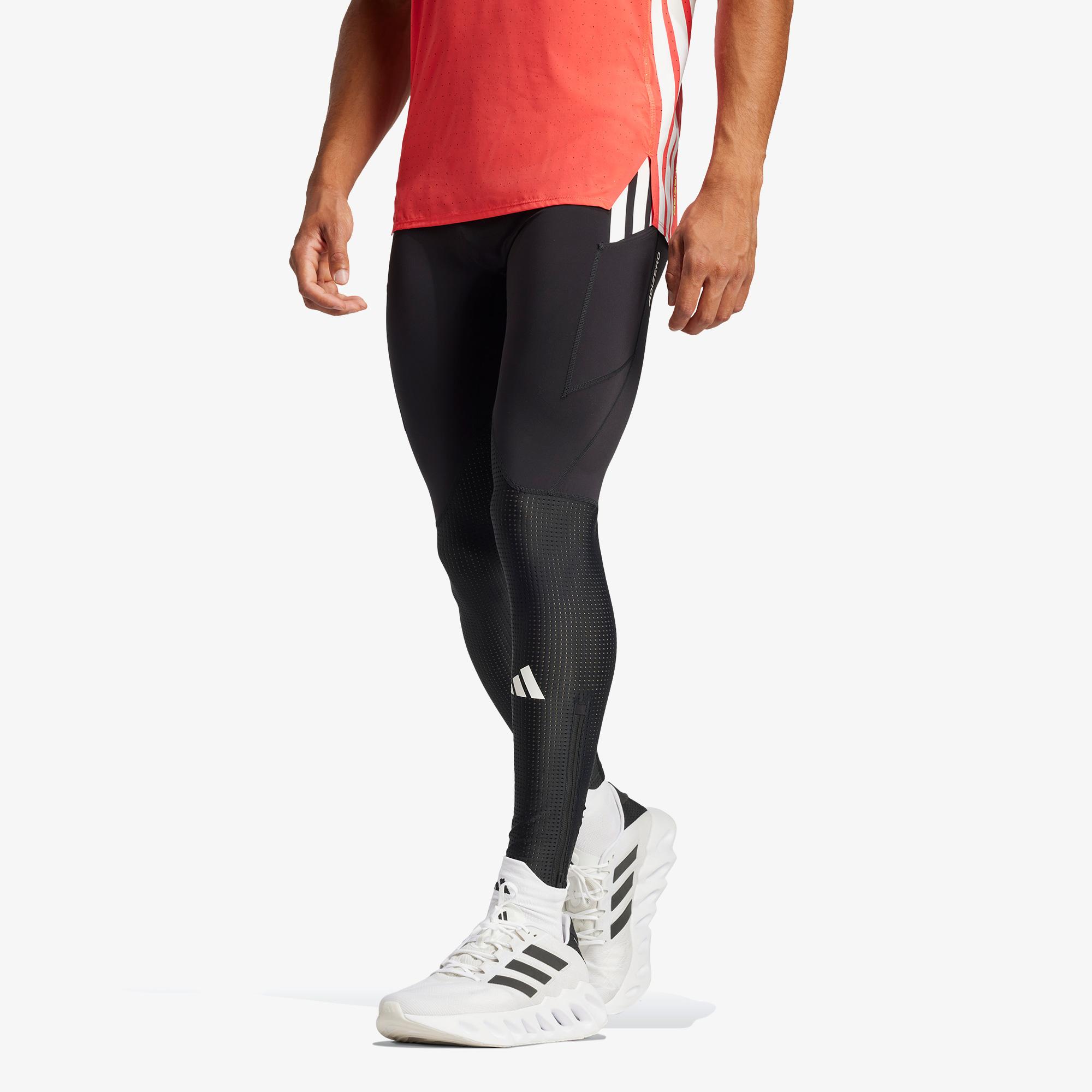 adidas Adizero Erkek Siyah Tayt
