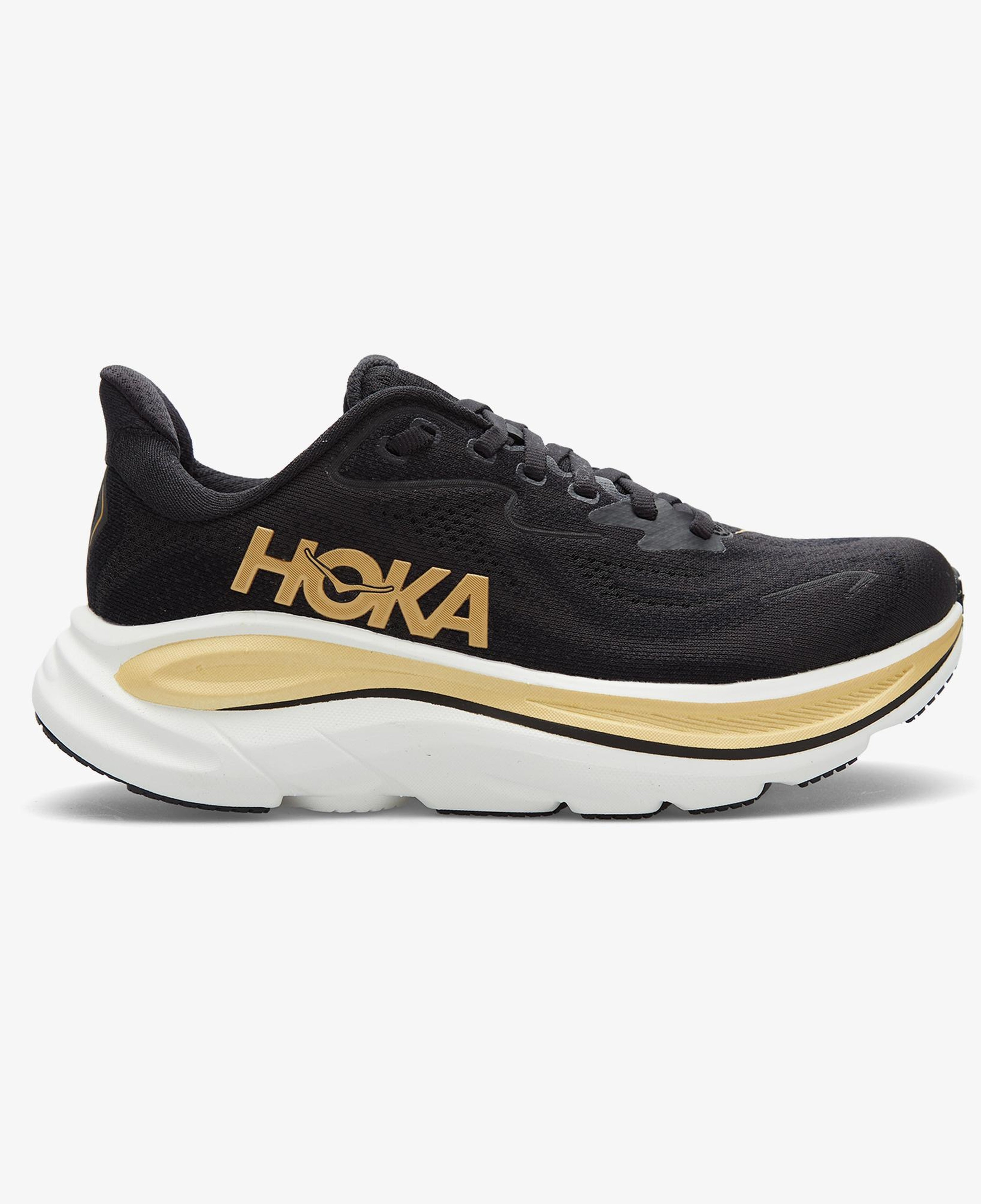 Hoka Clifton 10 Kadın Siyah Yol Koşusu Ayakkabısı
