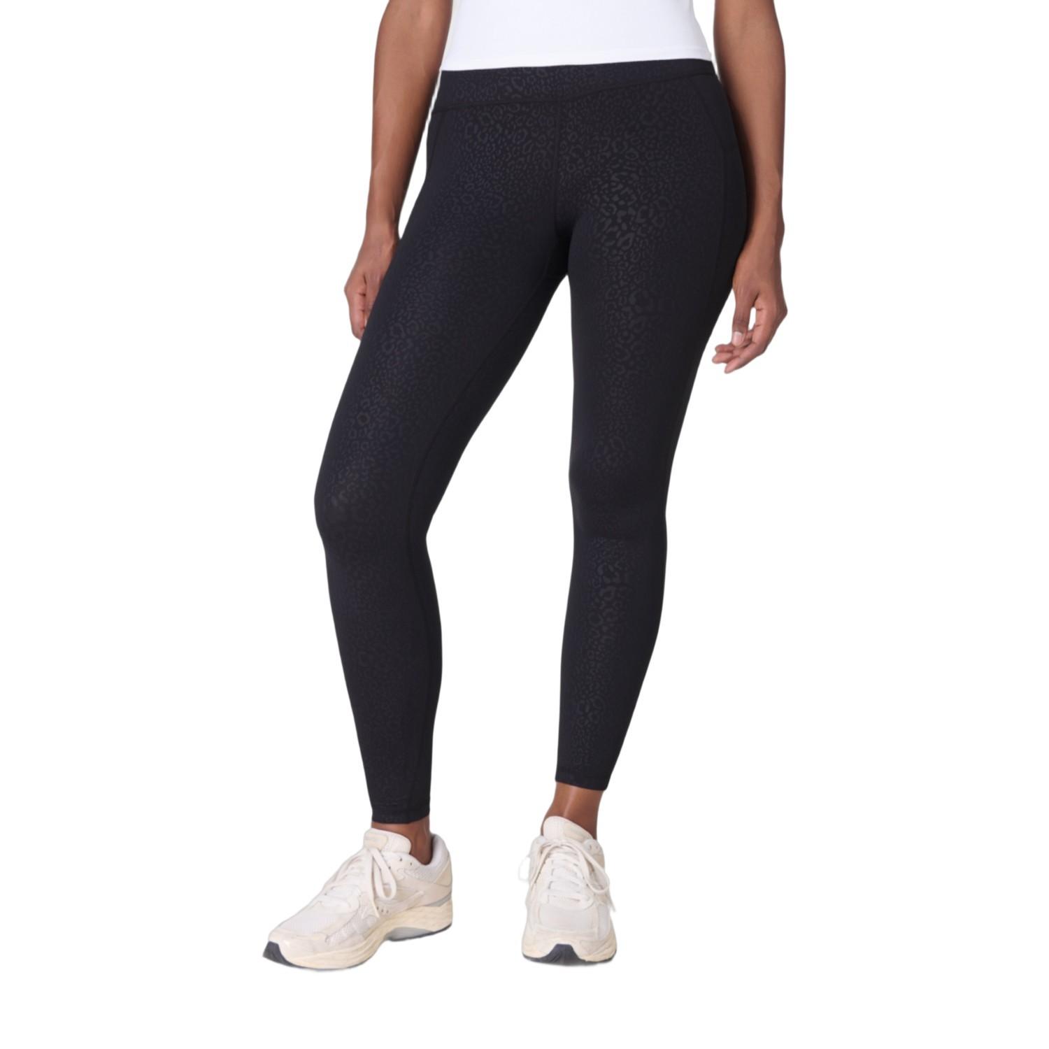 Sweaty Betty All Day Leggings Emboss Kadın Siyah Tayt