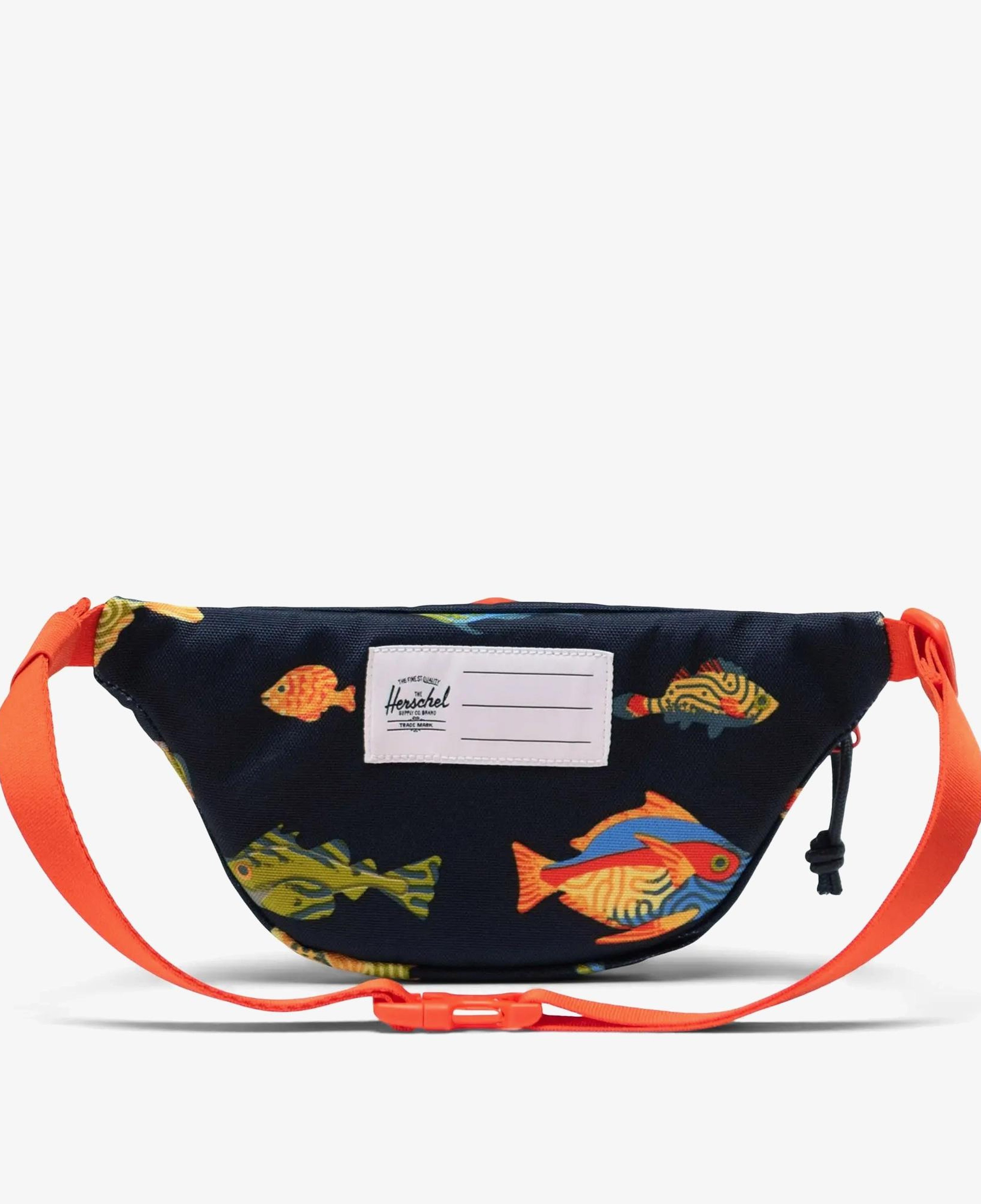 Herschel Heritage Classic Printed Unisex Lacivert Bel Çantası