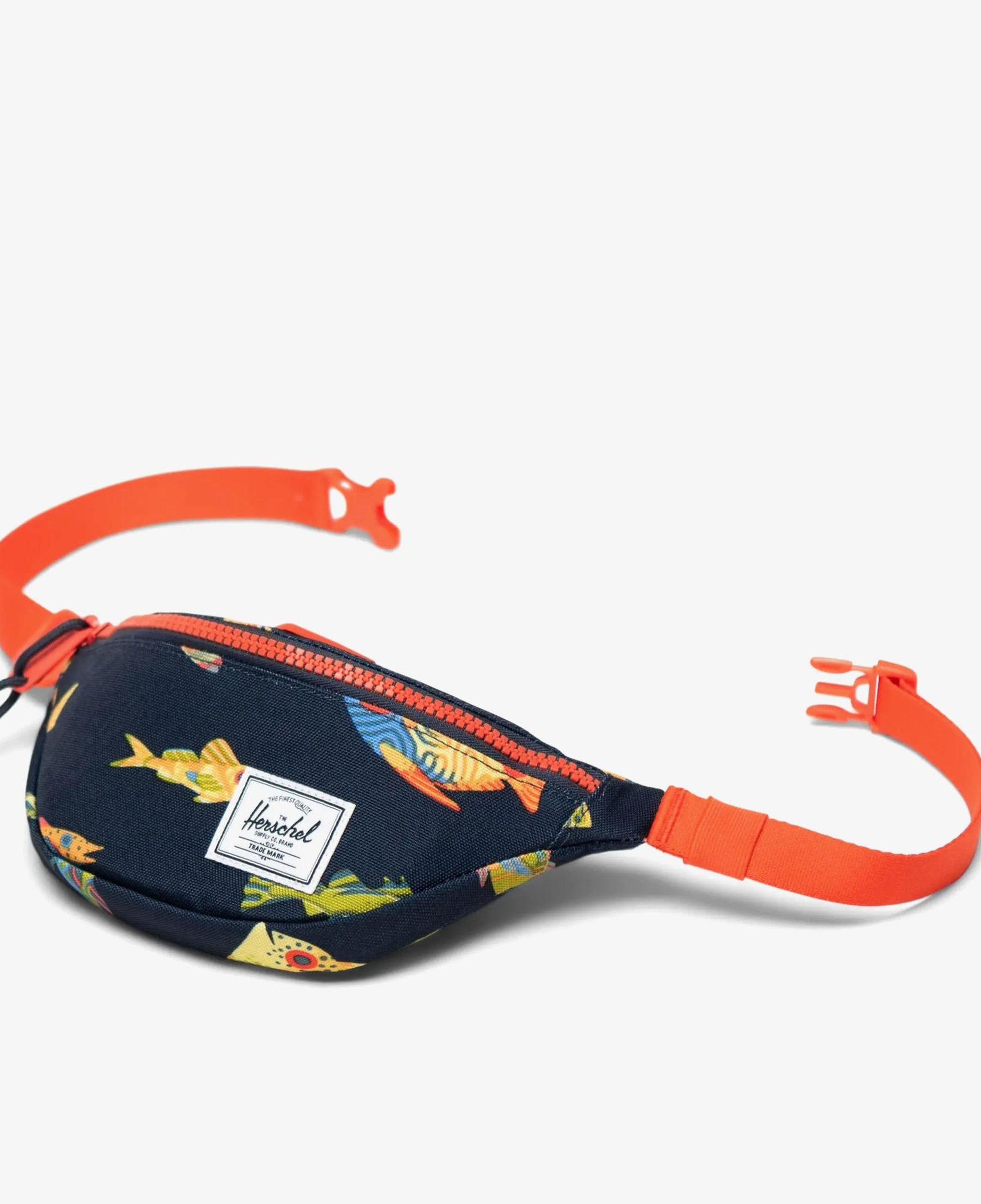 Herschel Heritage Classic Printed Unisex Lacivert Bel Çantası