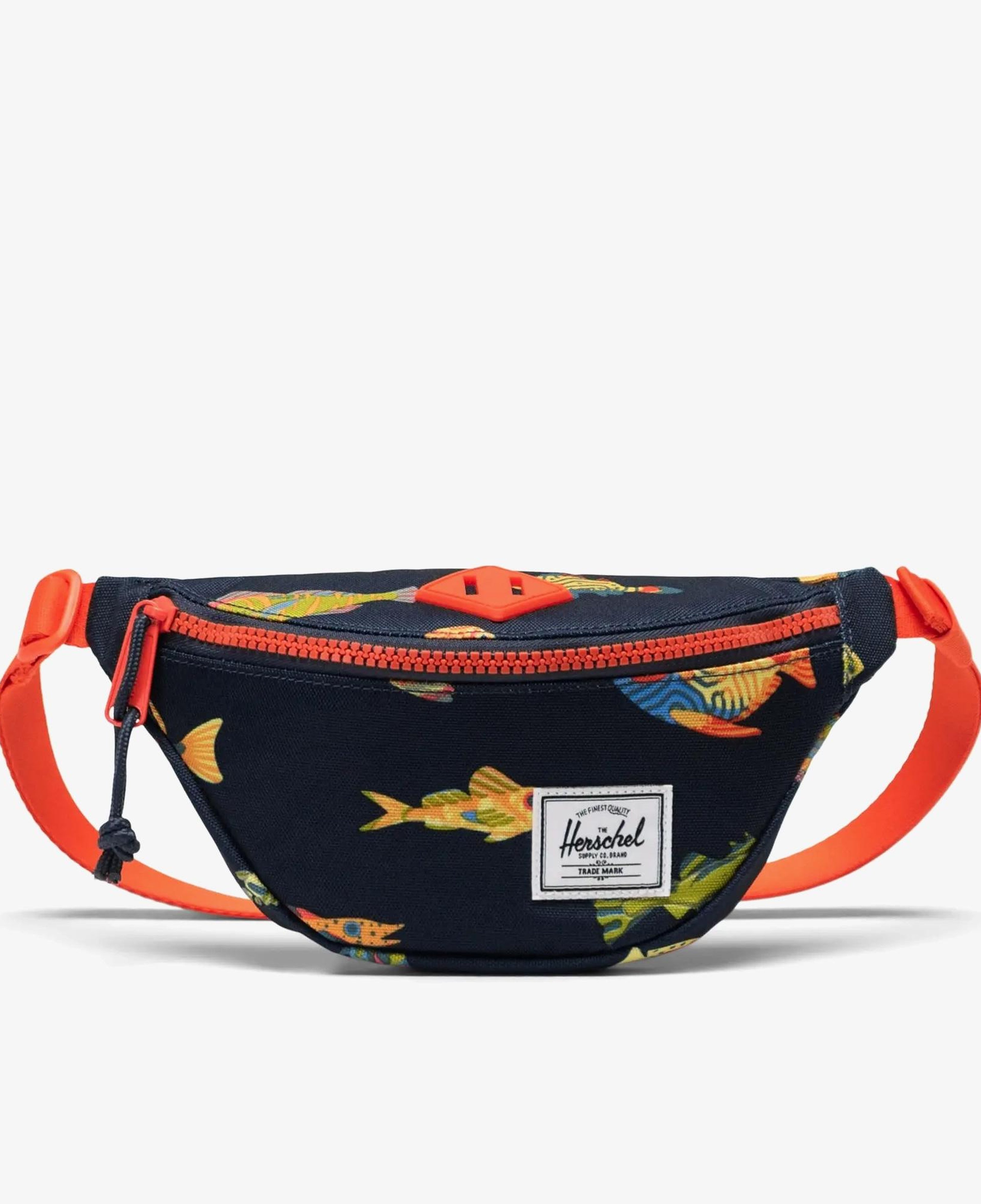 Herschel Heritage Classic Printed Unisex Lacivert Bel Çantası