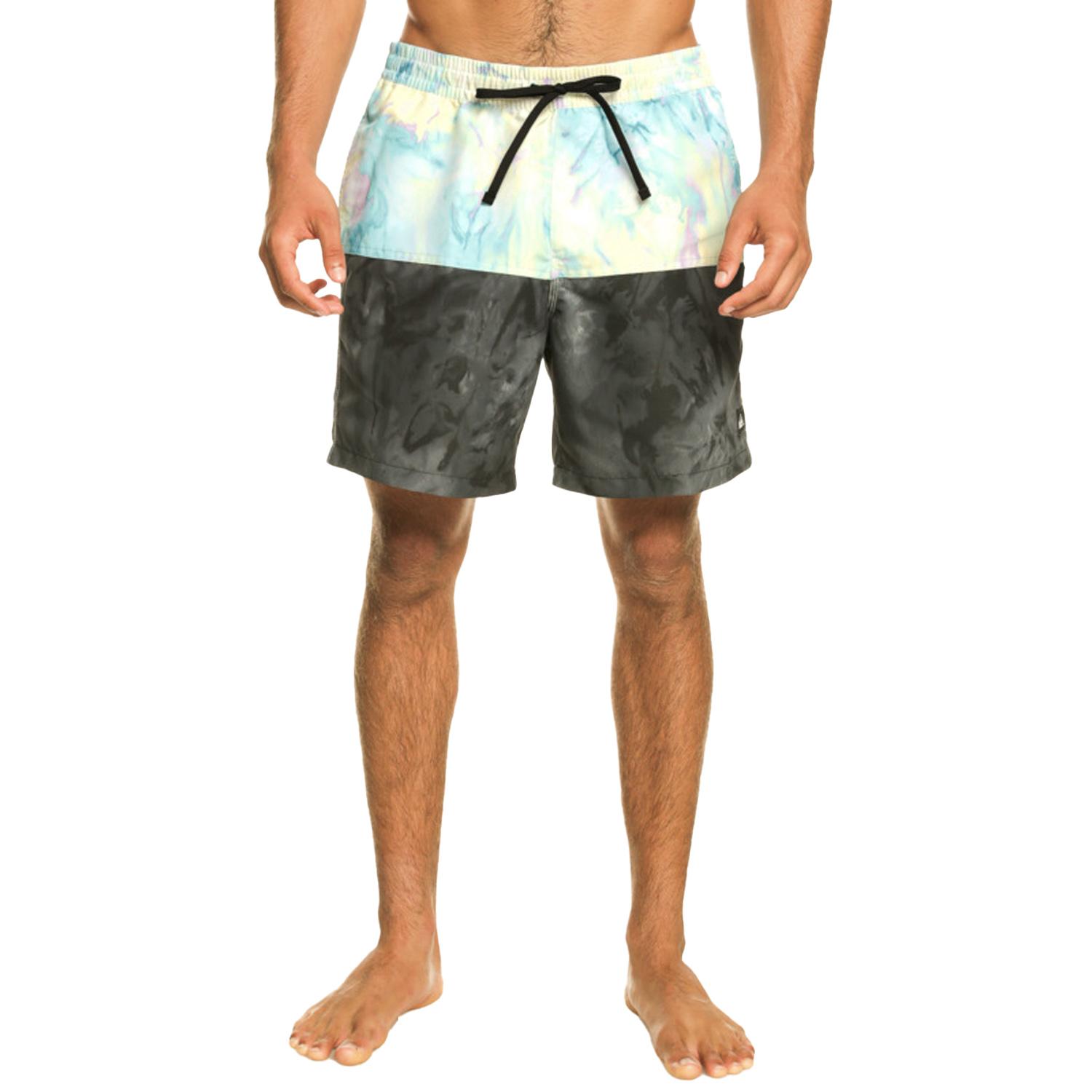 Quiksilver Butt Logo Volley Erkek Siyah Volley Short