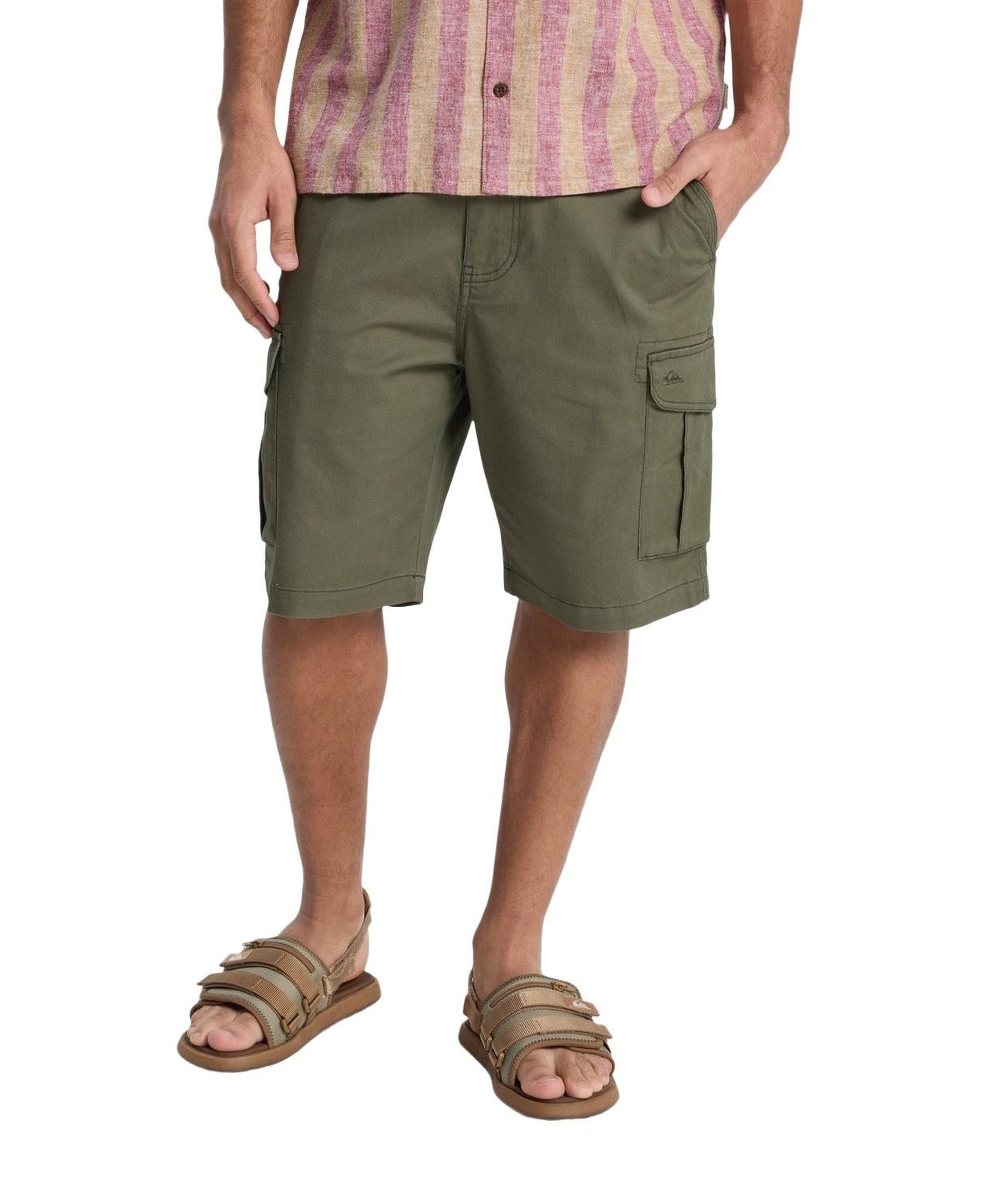 Quiksilver Mwcargoshort Erkek Yeşil Şort