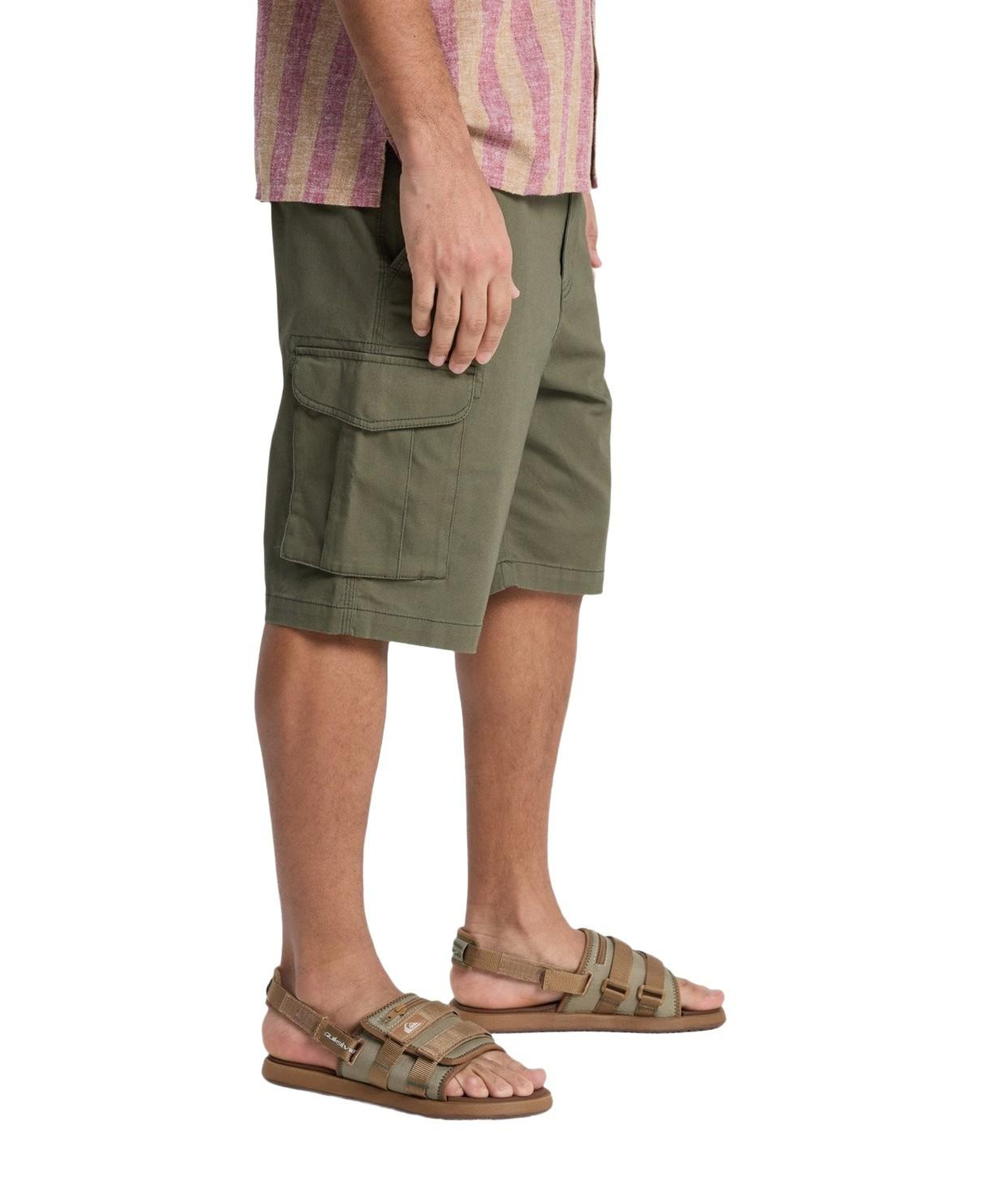 Quiksilver Mwcargoshort Erkek Yeşil Şort