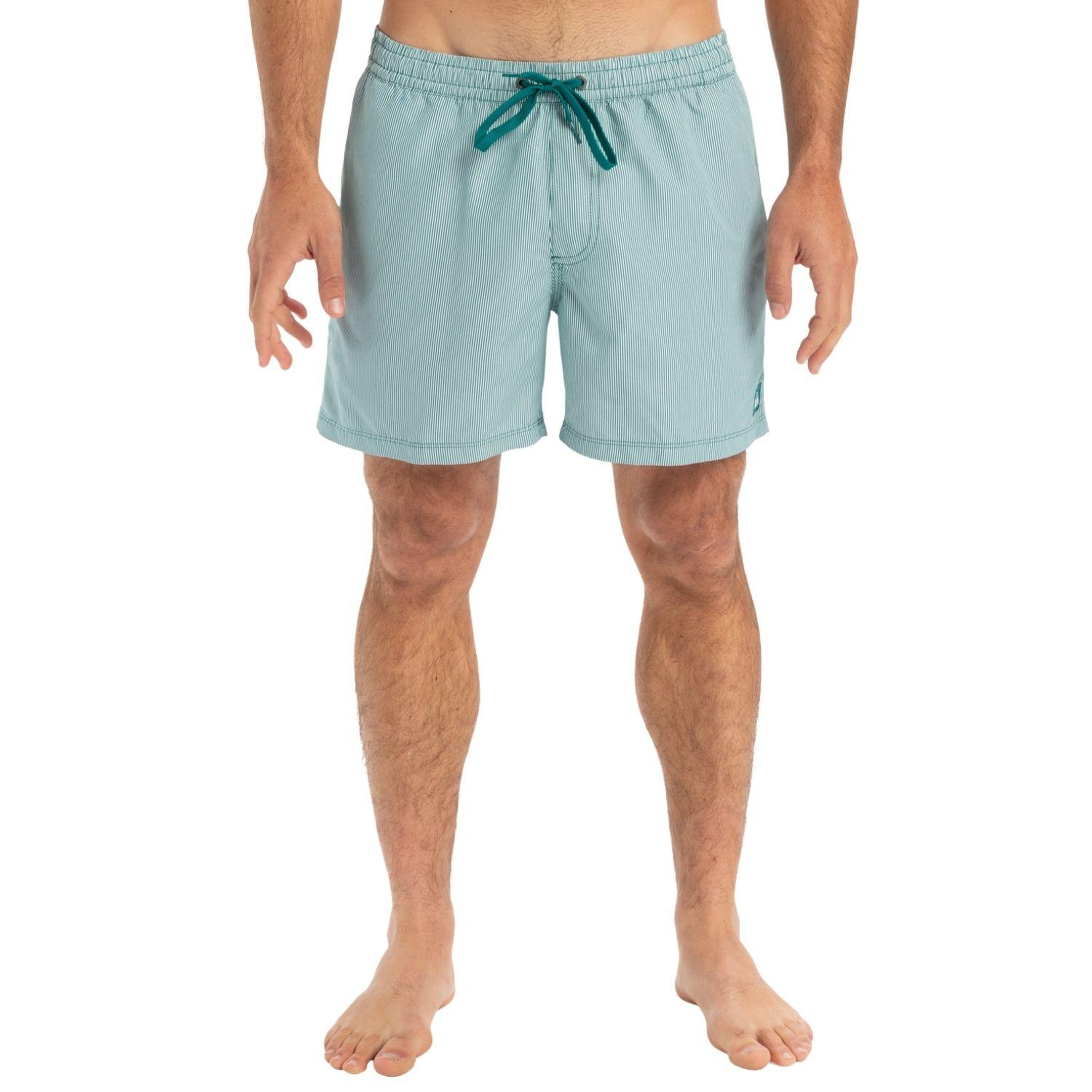 Quiksilver Deluxe 15 Erkek Yeşil Volley Short