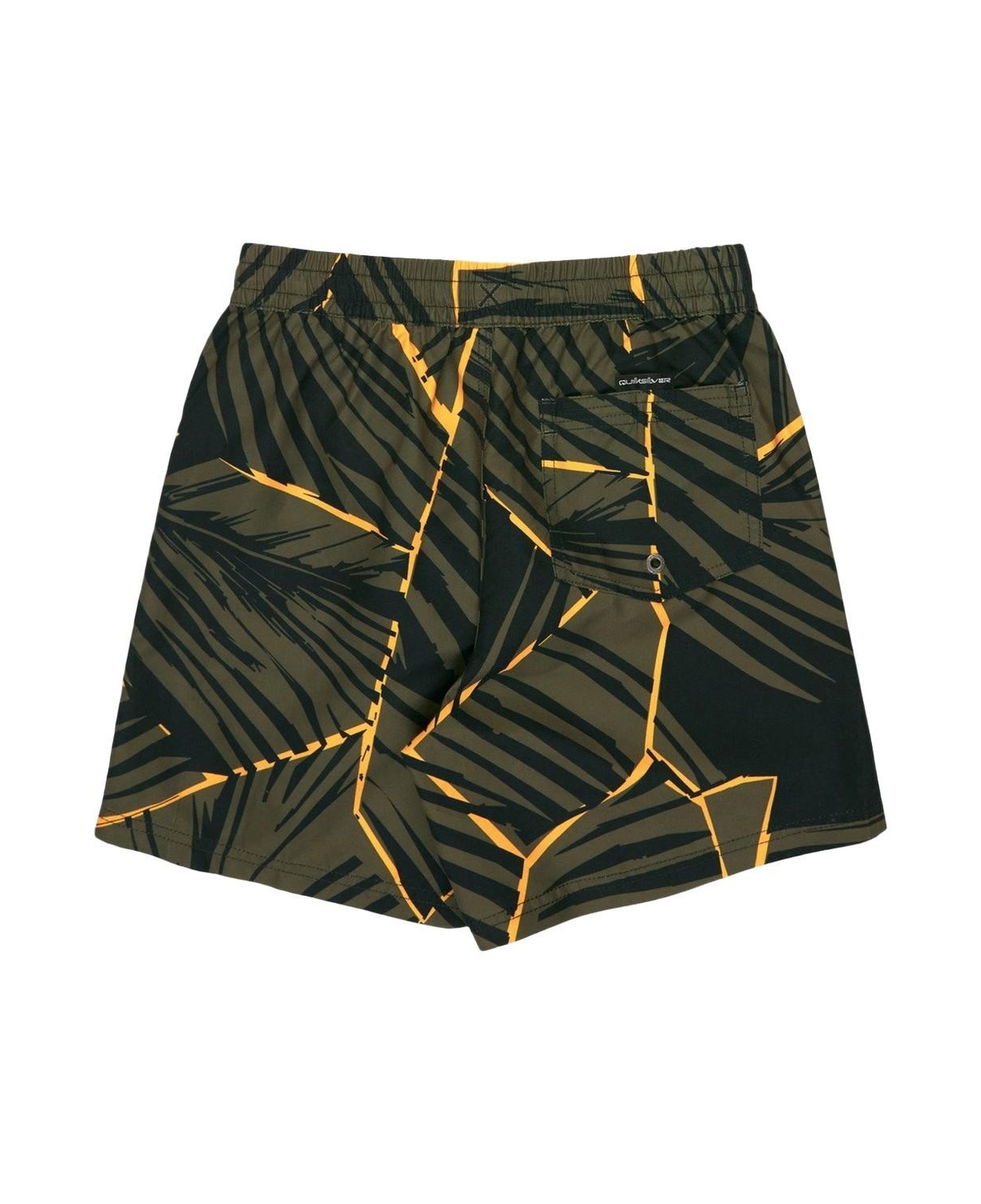 Quiksilver Evd Printed Erkek Çocuk Siyah Volley Short