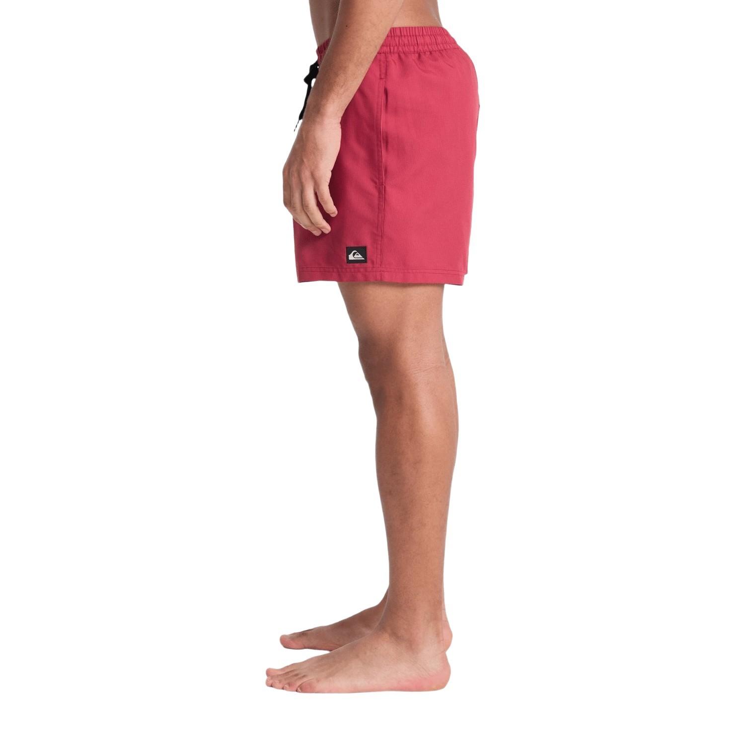 Quiksilver Deluxe 15 Erkek Kırmızı Volley Short