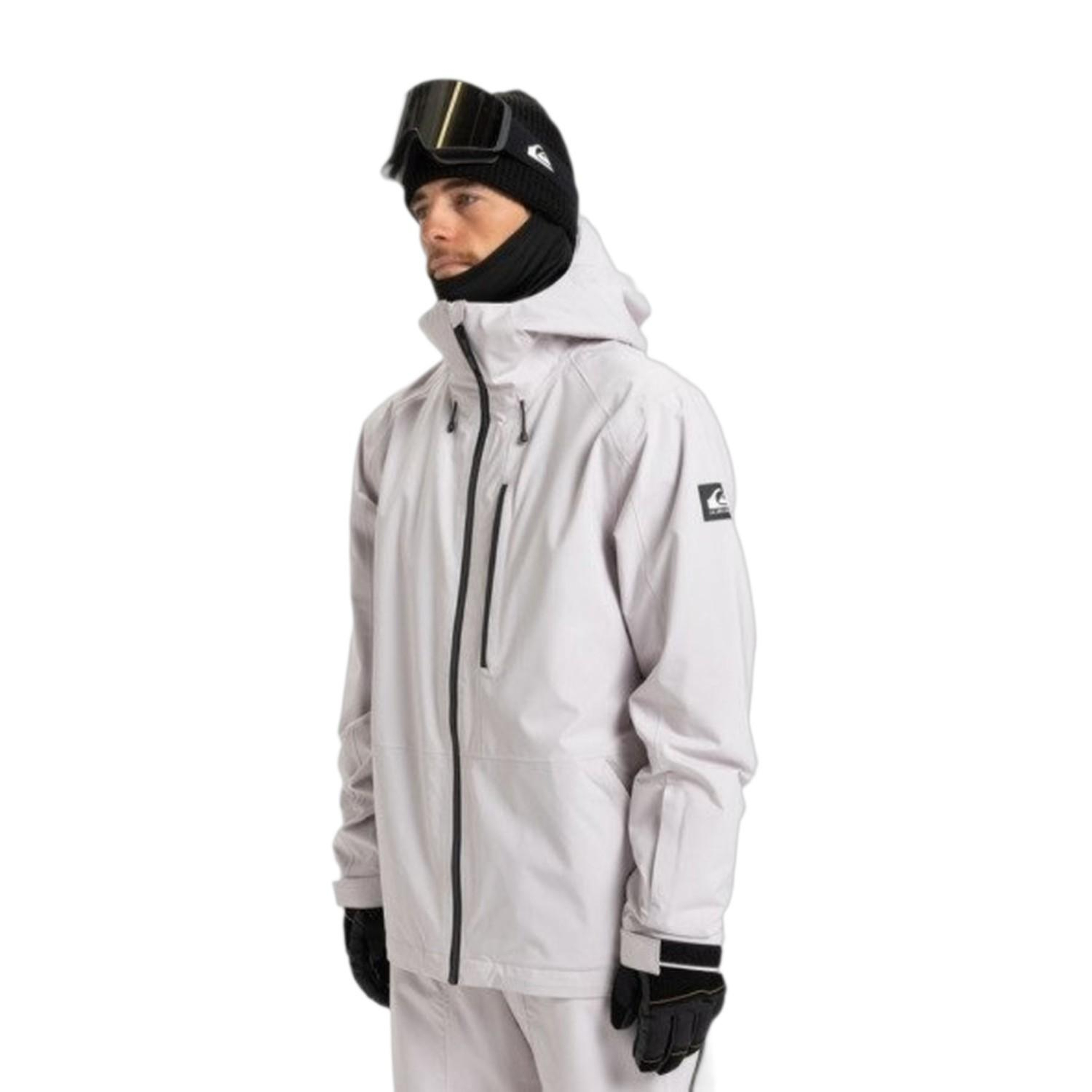 Quiksilver Muldrow Erkek Pembe Snowboard Ceketi