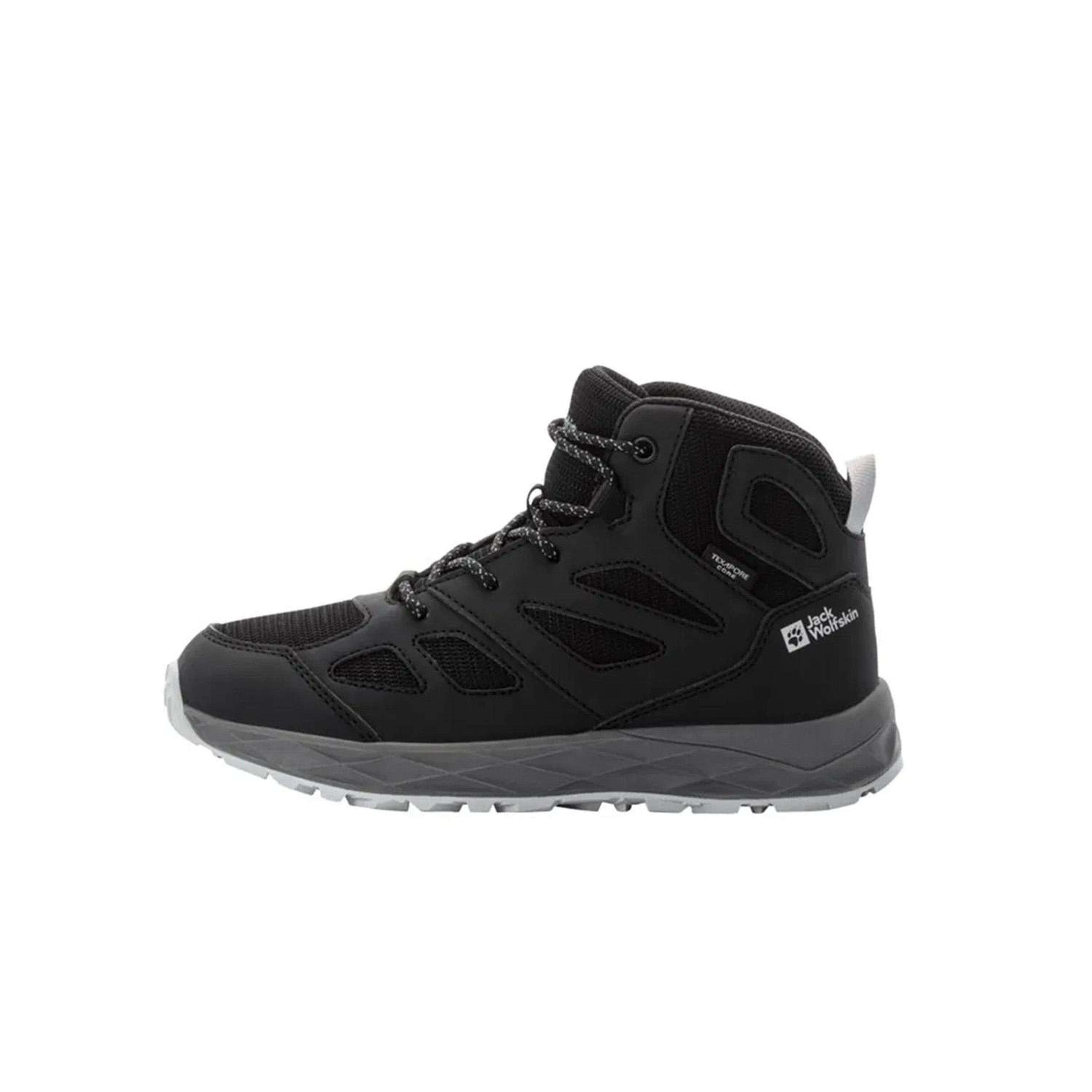 Jack Wolfskin Woodland 2 Texapore Mid Unisex Çocuk Bot