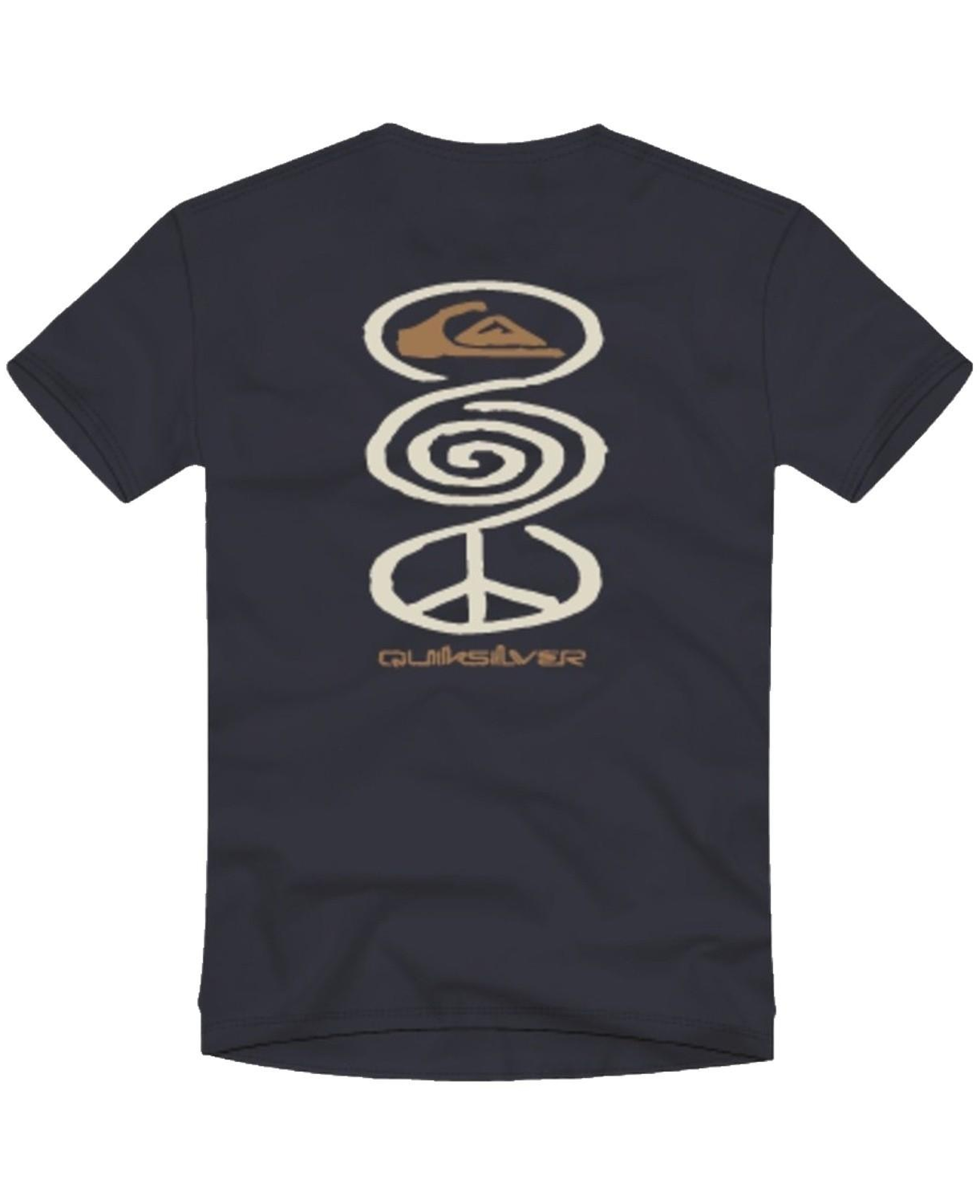 Quiksilver Harmony Spiral Erkek Mavi Tişört