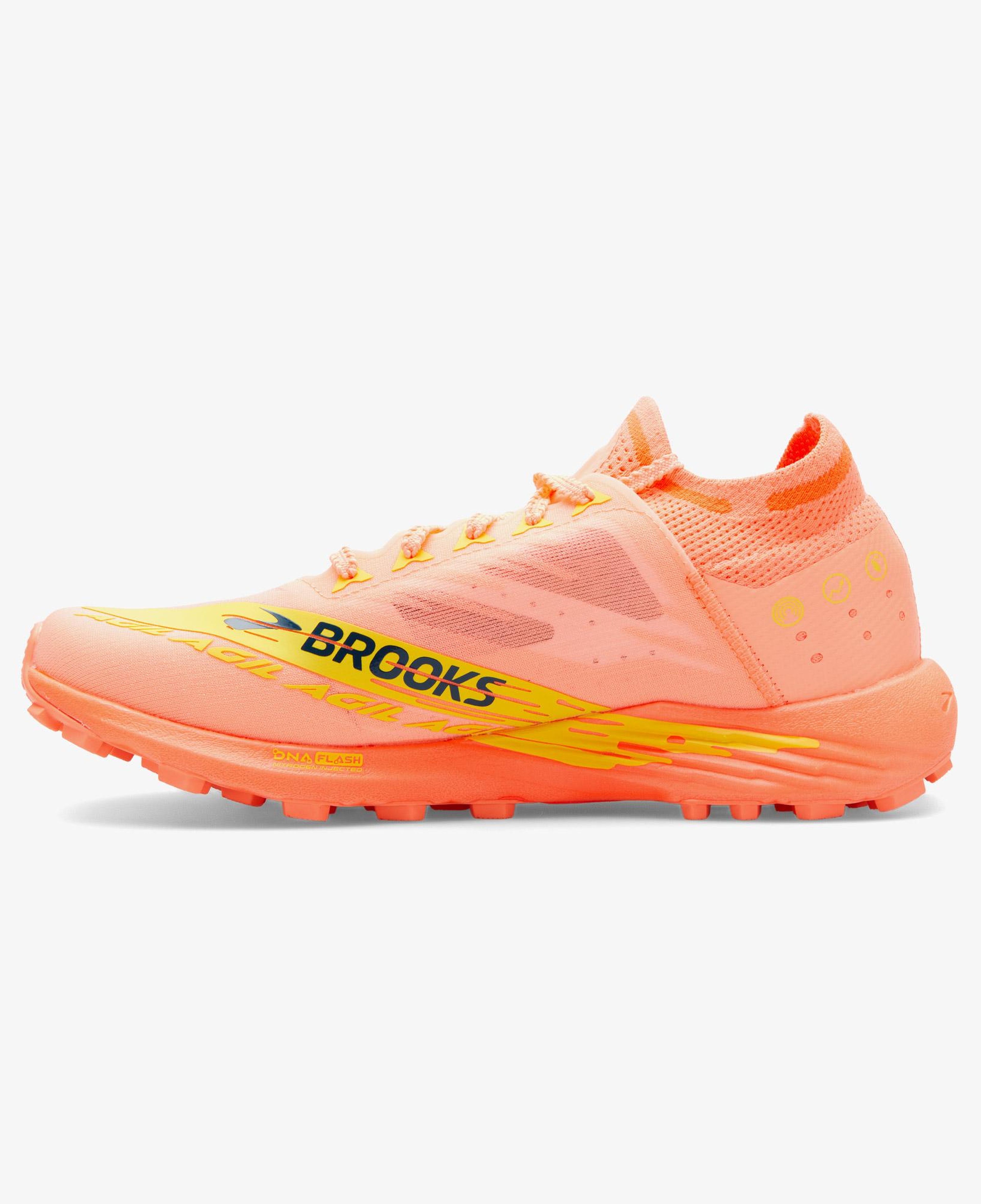 Brooks Catamount Agil Unisex Turuncu Koşu Ayakkabısı