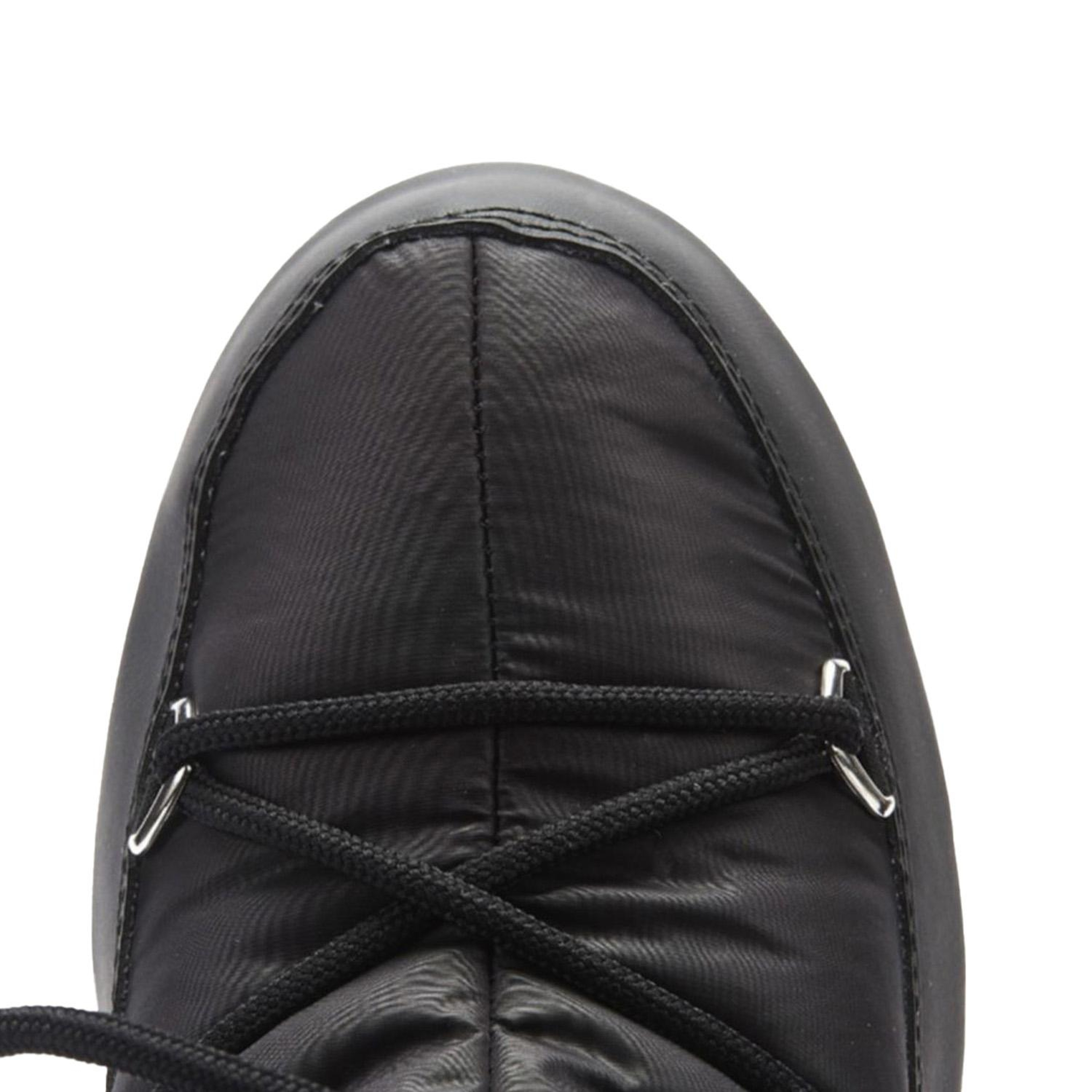 Moon Boot 24009300-001 Moon Boot Low Nylon Waterproof 2 Kadın Siyah Kar Botu