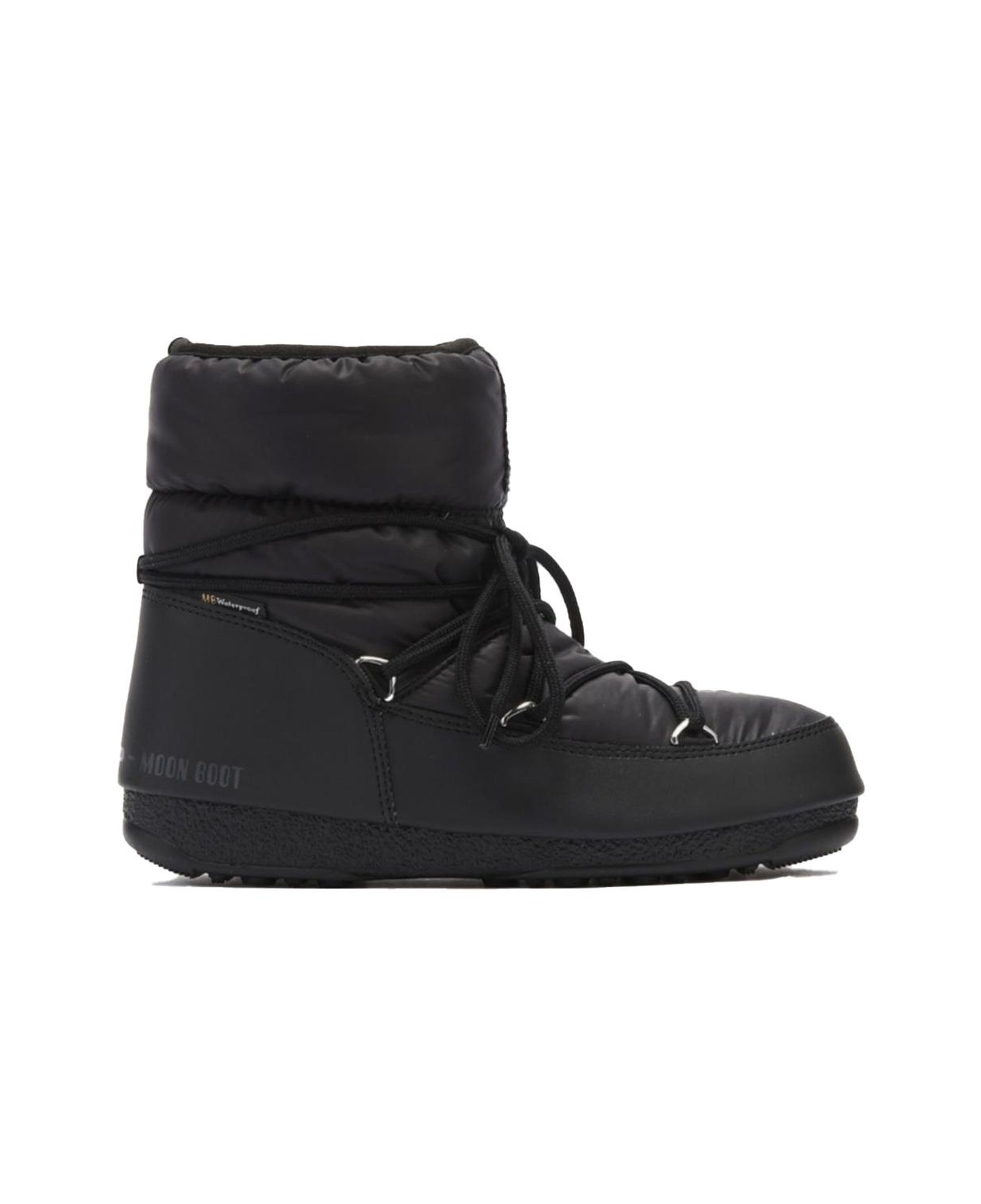 Moon Boot 24009300-001 Moon Boot Low Nylon Waterproof 2 Kadın Siyah Kar Botu