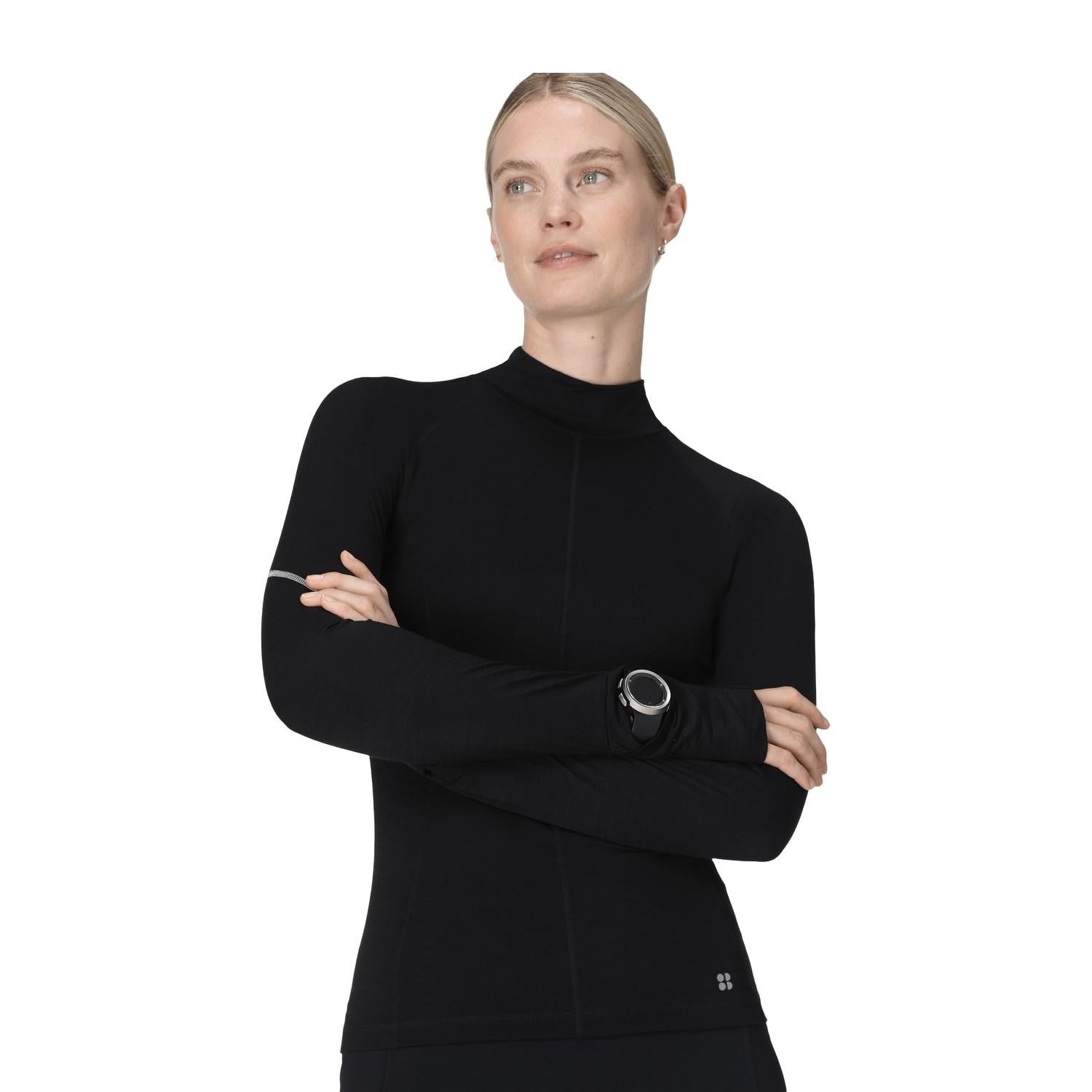 Sweaty Betty Infinity Merino Long Sleeve Ru Kadın Koşu Tank Top