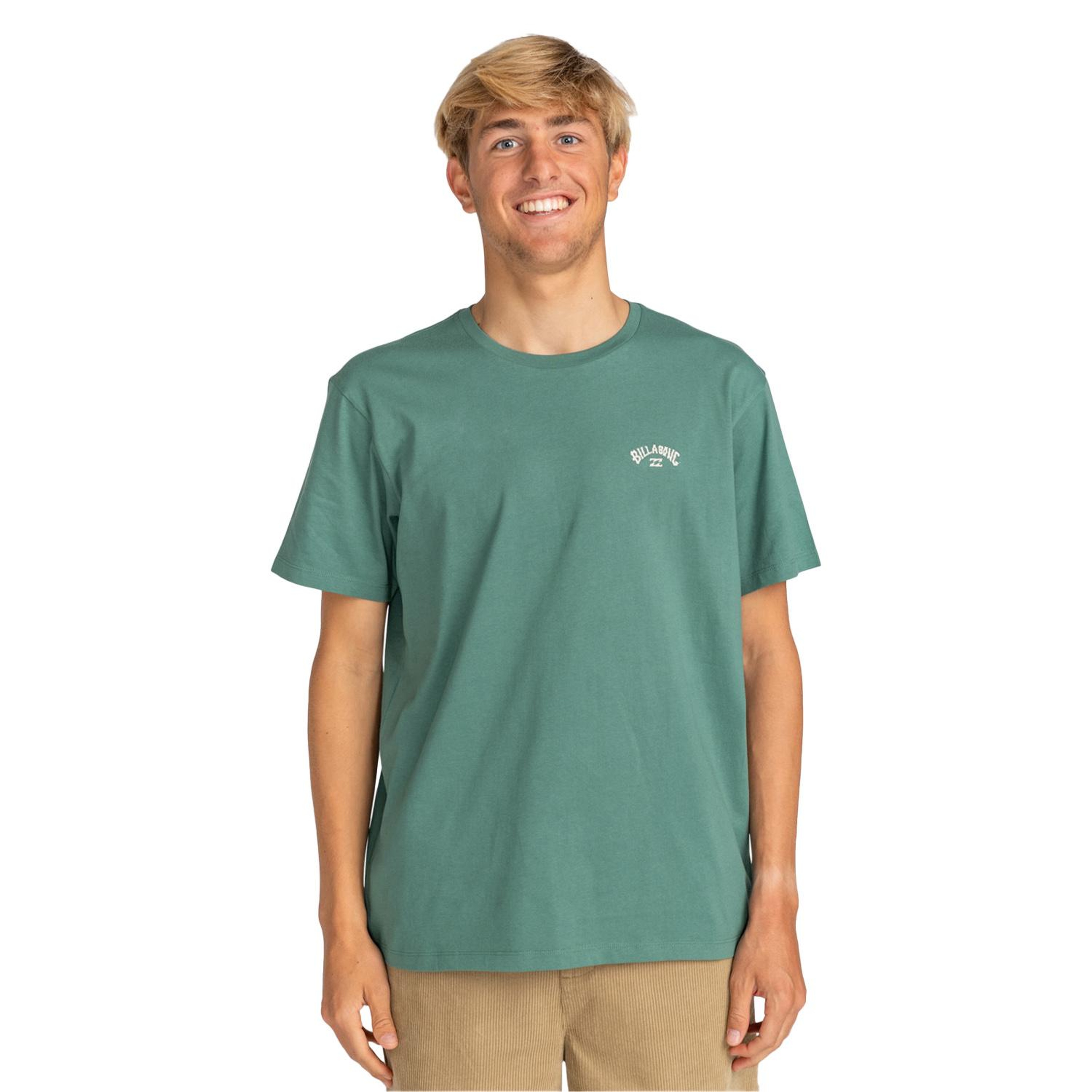 Billabong Arch Crew Erkek Yeşil Tişört