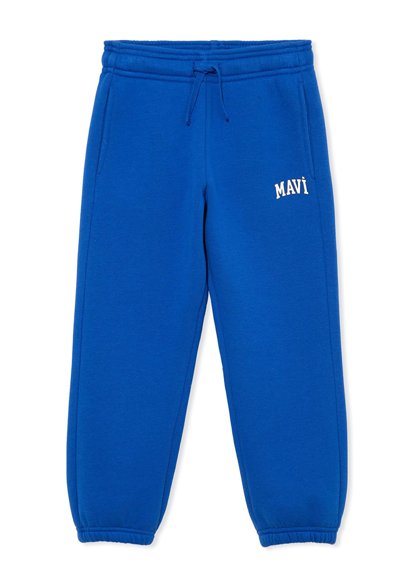 Mavi Mavi Logo Baskılı Mavi Eşofman Altı 6010000-70896