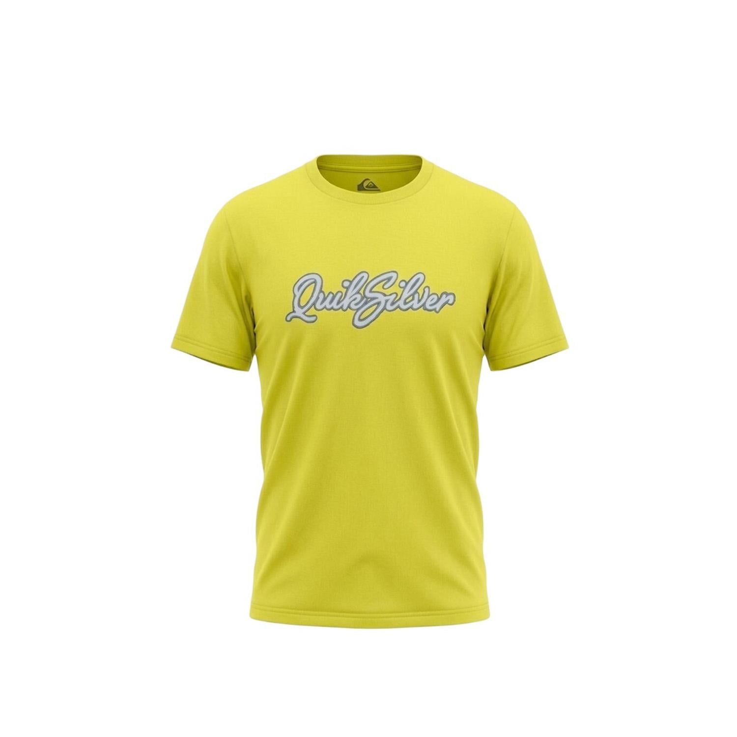 Quiksilver Malibu Erkek Sarı Tişört