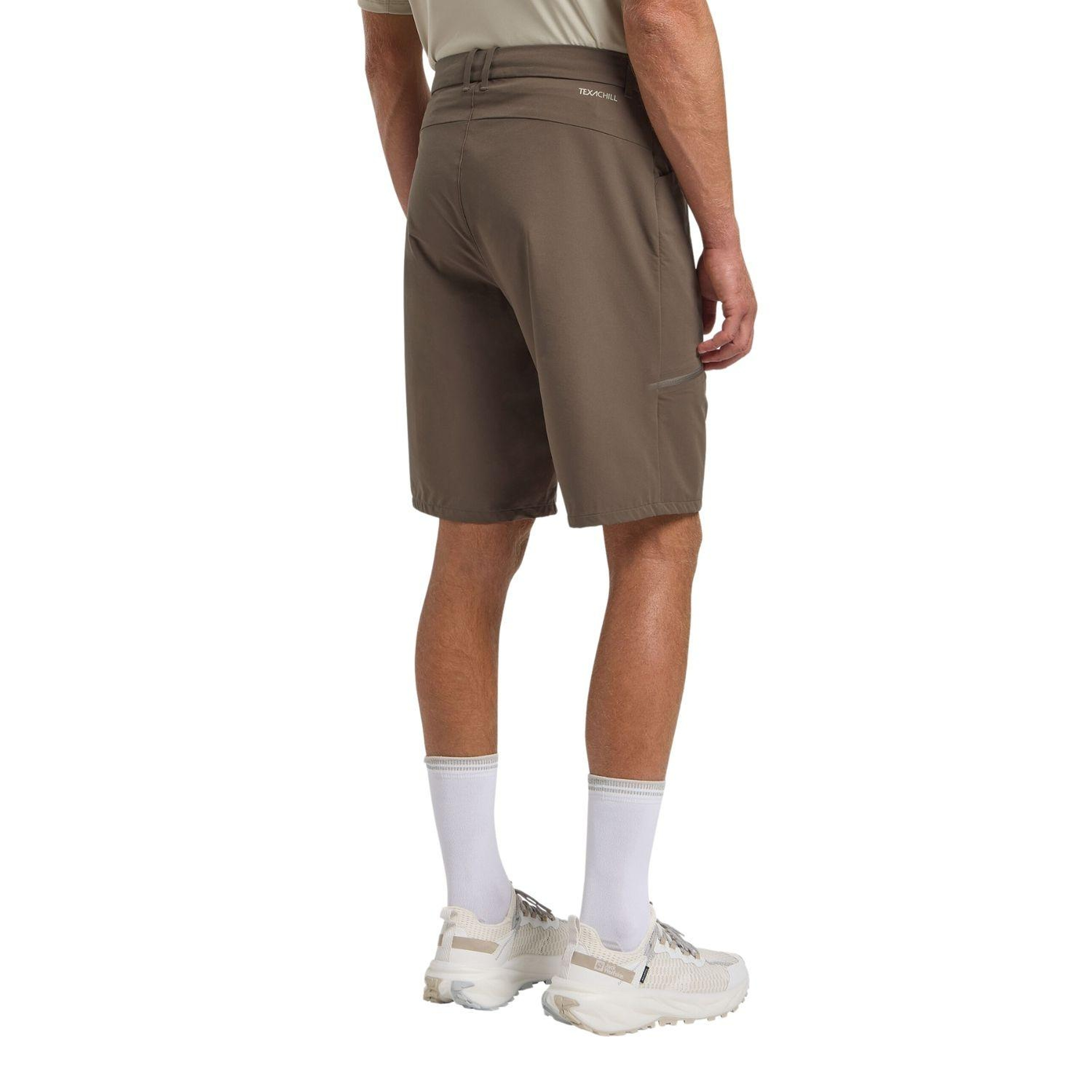 Jack Wolfskin Prelight Stride Shorts Erkek Kahverengi Şort