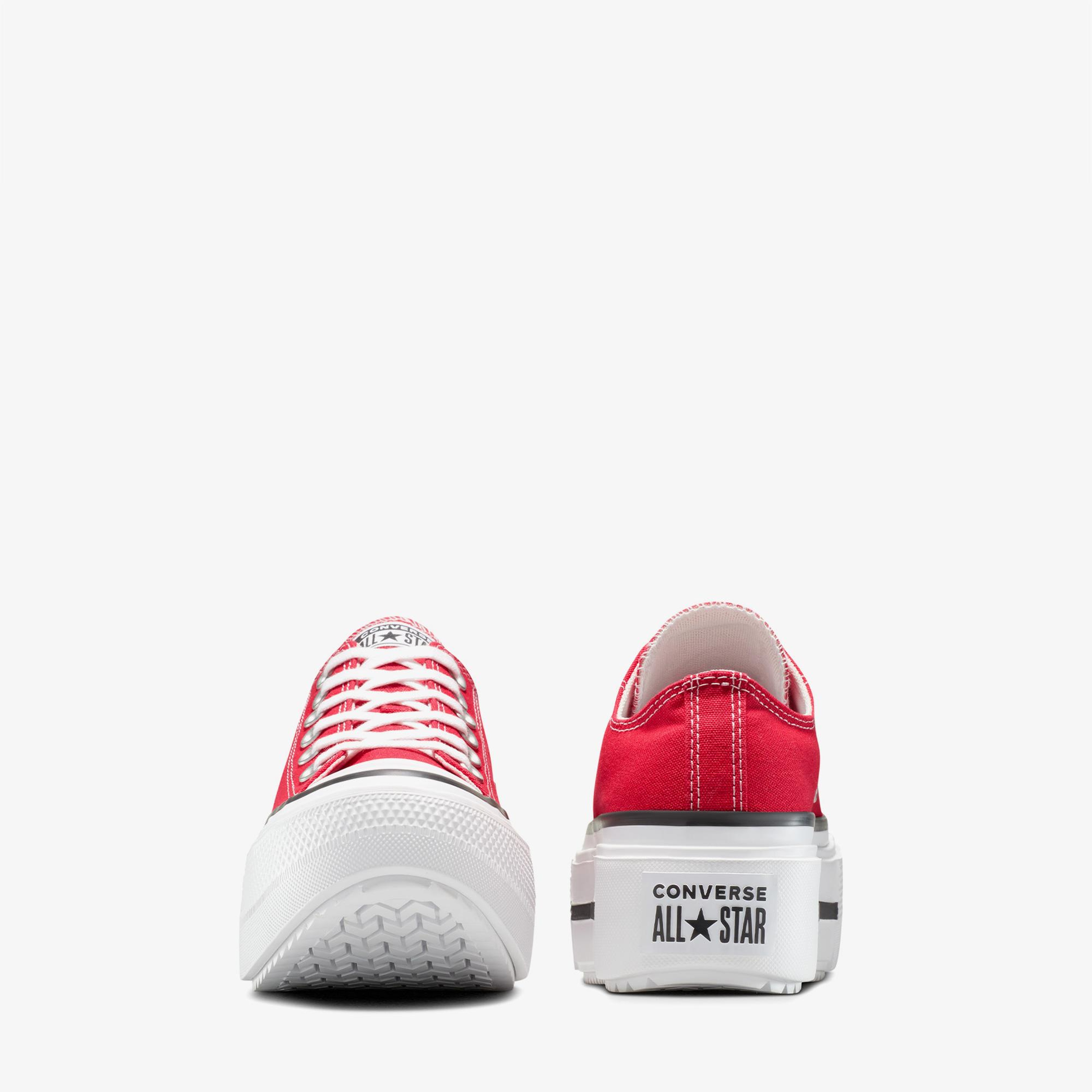 Converse Chuck Taylor All Star Lift Double Stack Platform Unisex Kırmızı Sneaker