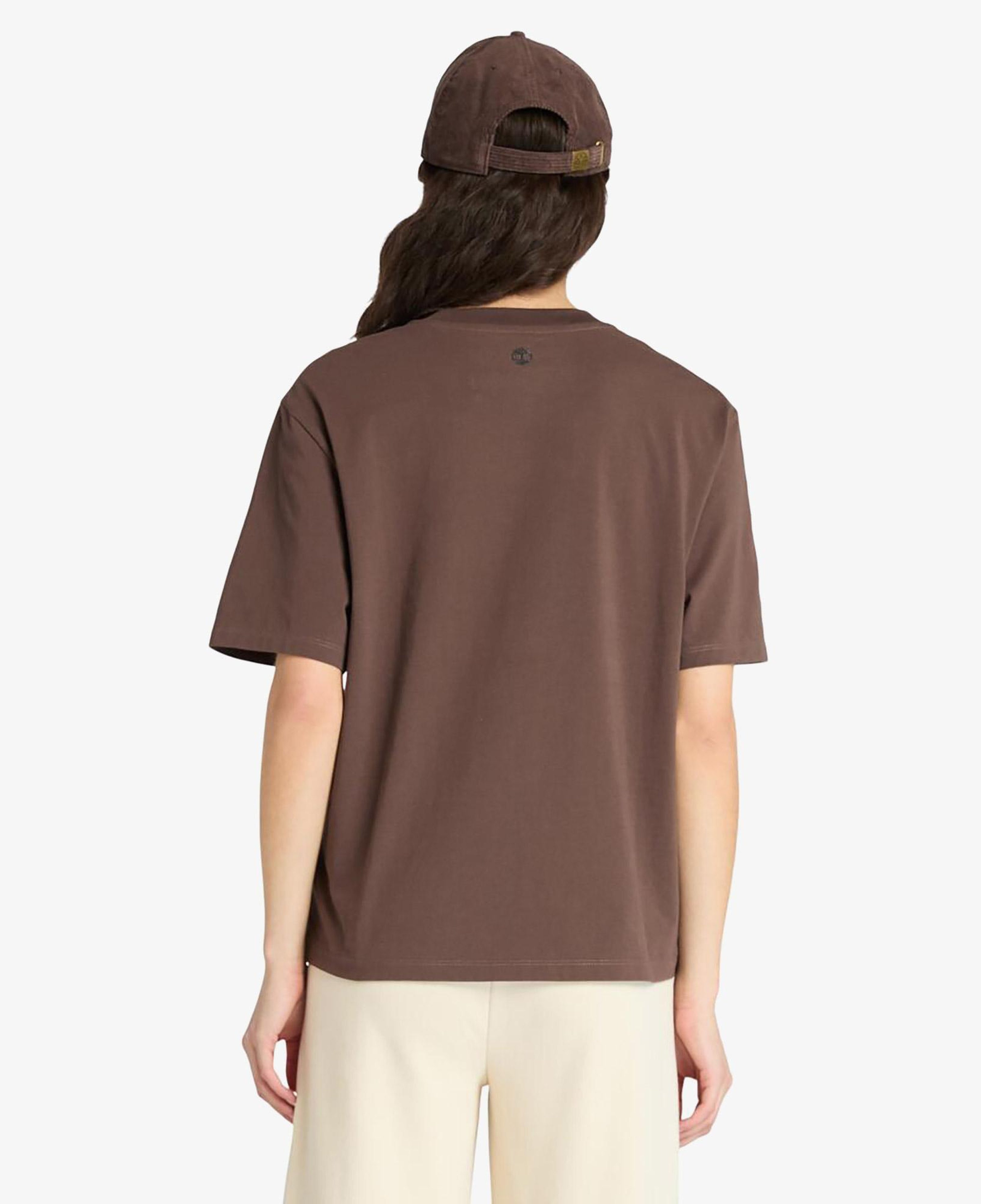 Timberland Lush Comfort Short-Sleeve Kadın Kahverengi T-Shirt